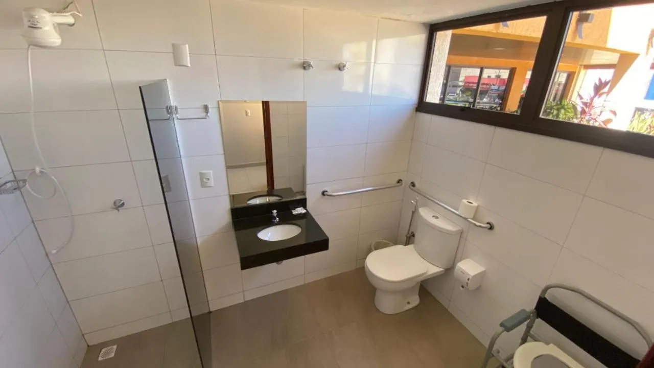 Bathroom in Tawfiqs Hotel