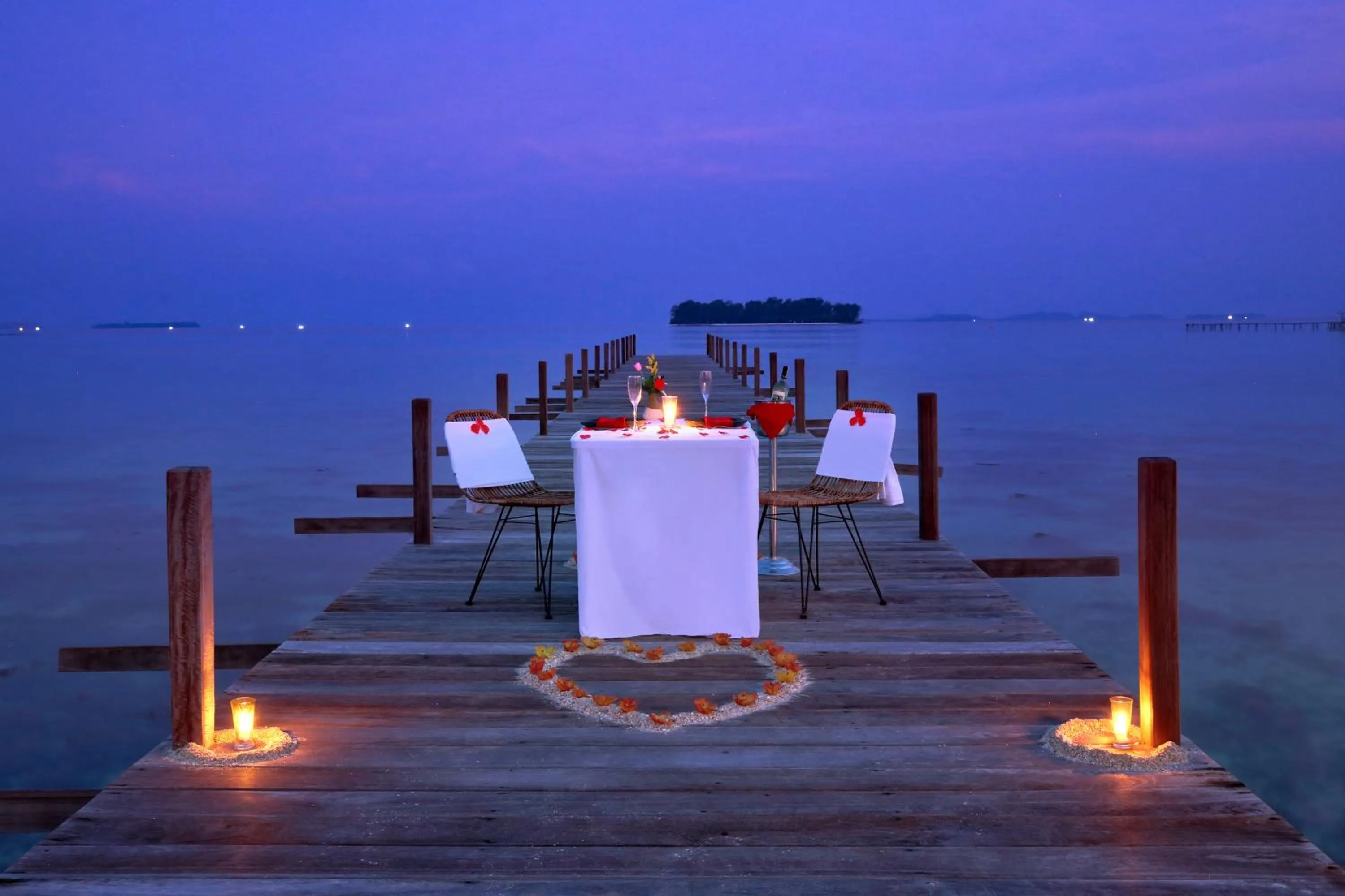 Sea view in Royal Ocean Resort Karimunjawa