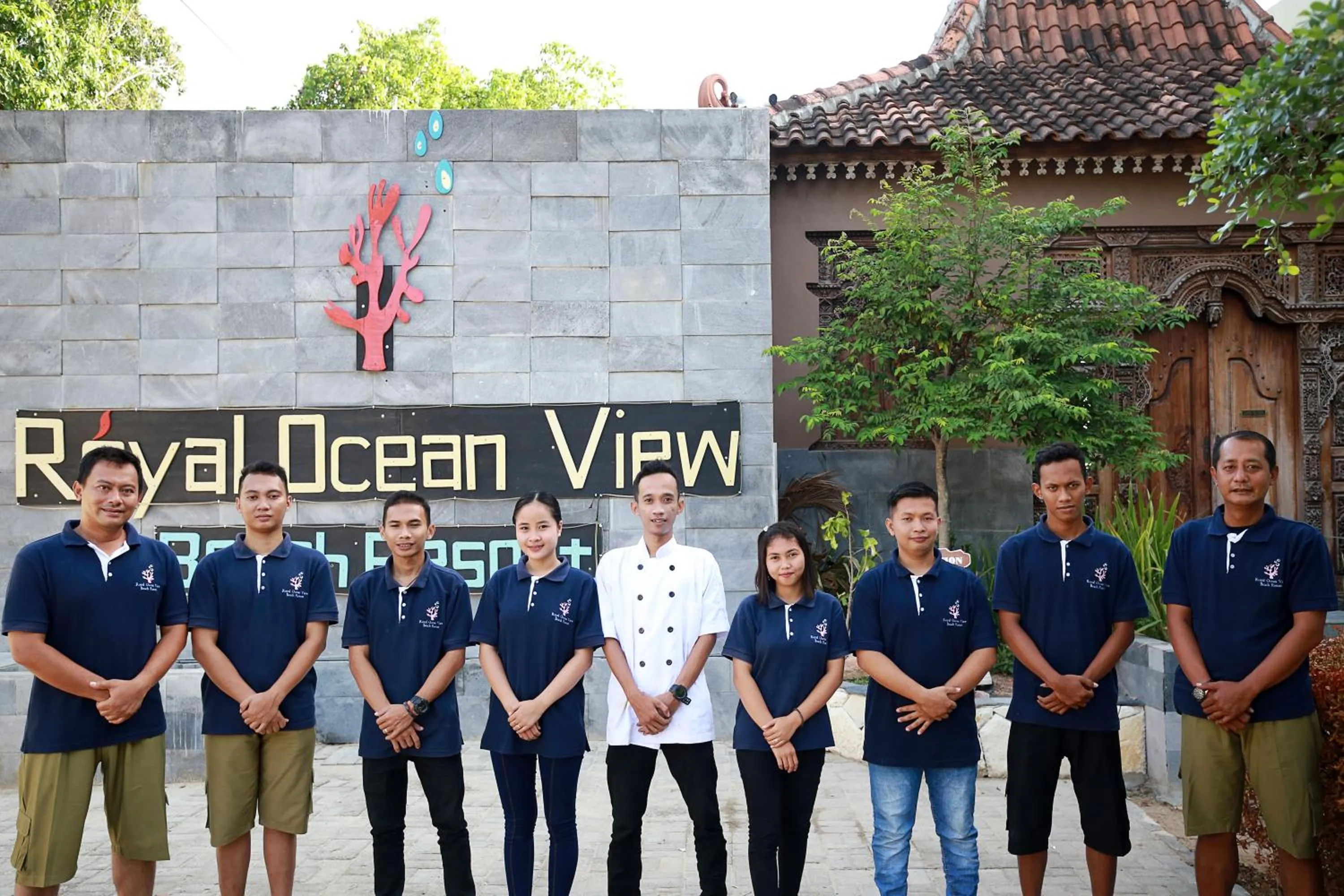 Staff in Royal Ocean Resort Karimunjawa