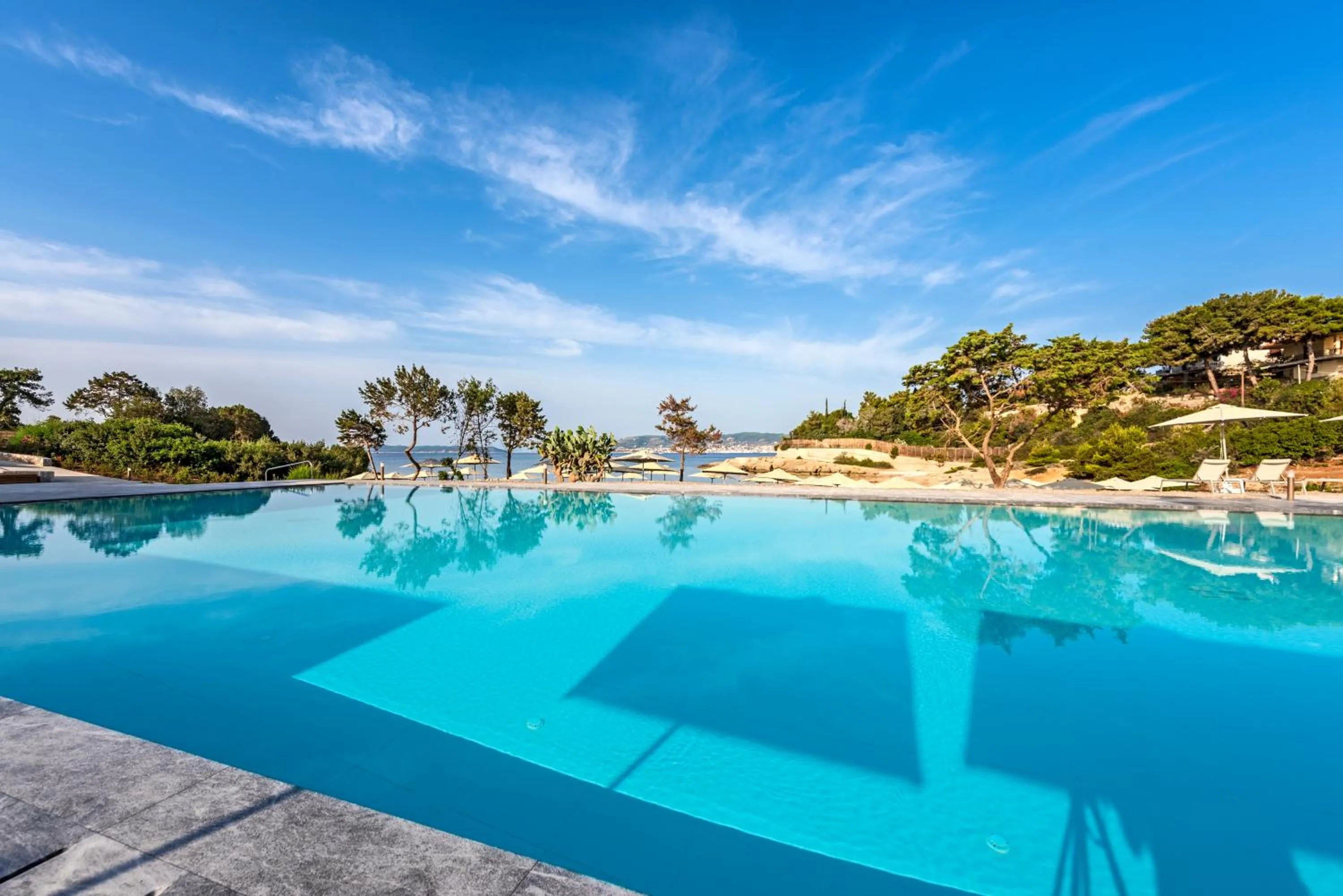 Pool view in Hapimag Resort Porto Heli
