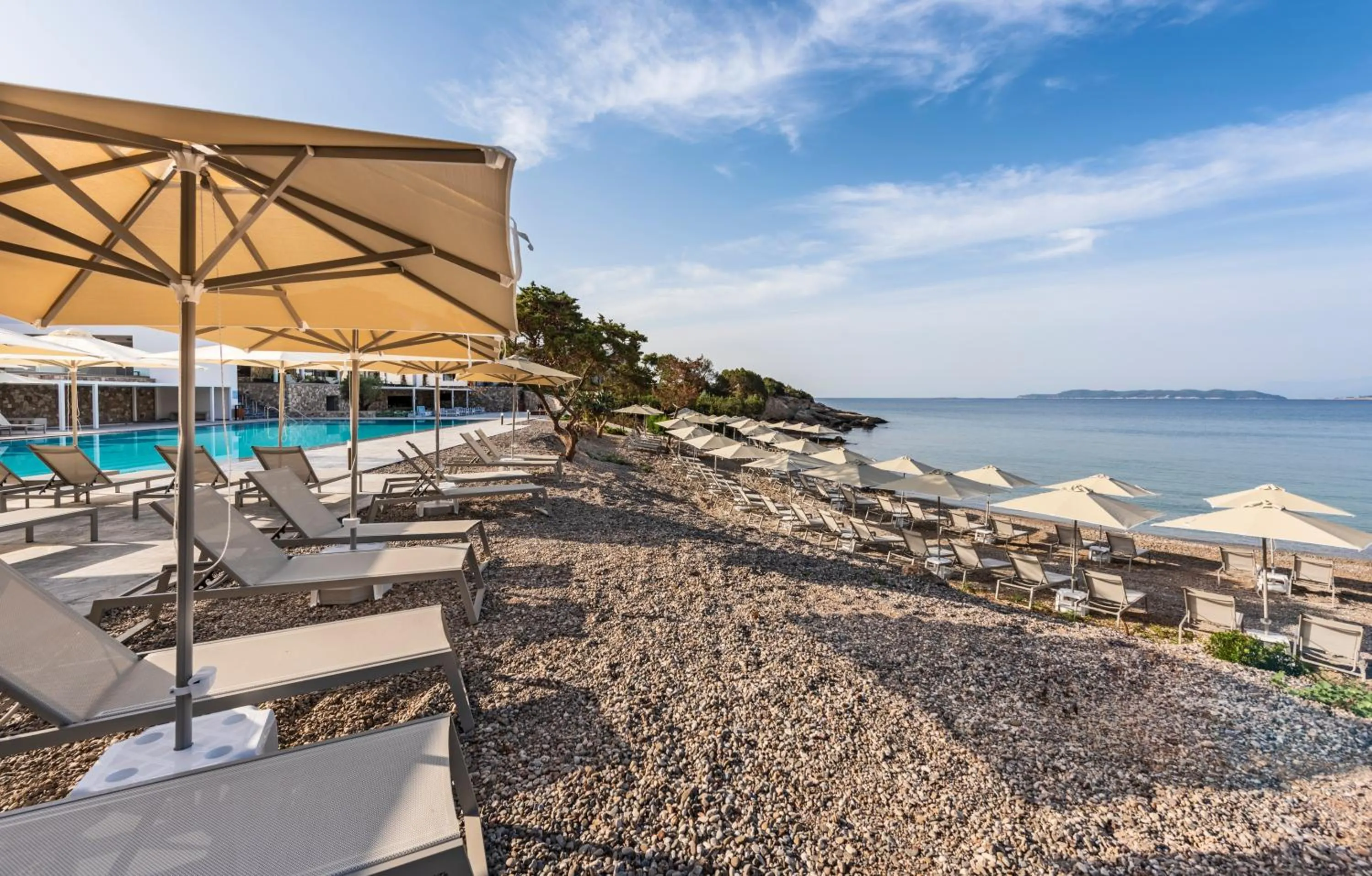 Beach in Hapimag Resort Porto Heli
