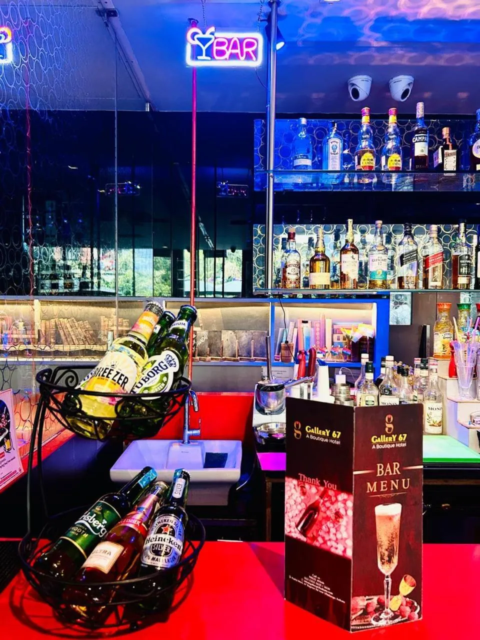 Lounge or bar in Hotel Gallery 67