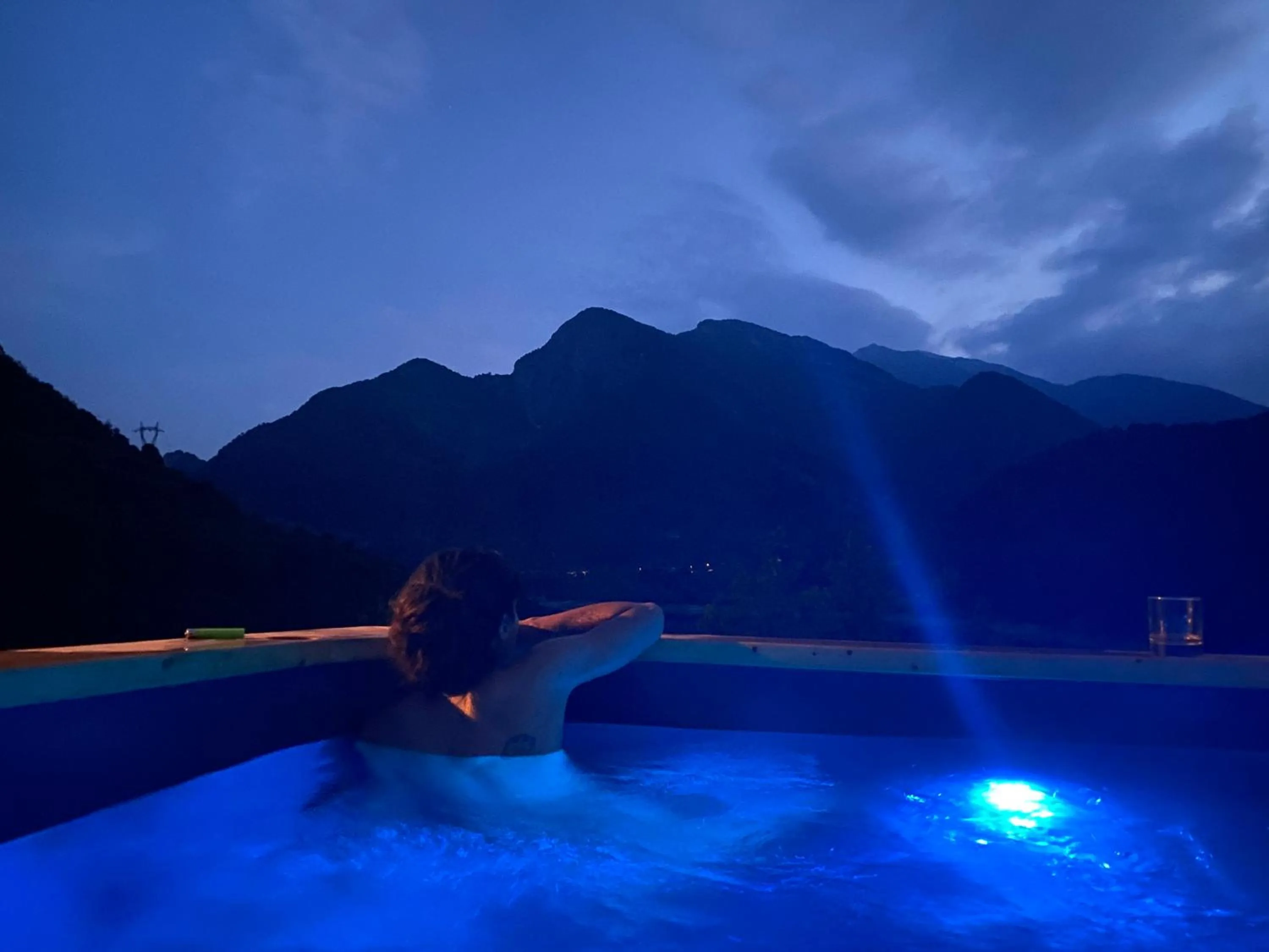 Swimming pool in Albergo Wellness Da Febo