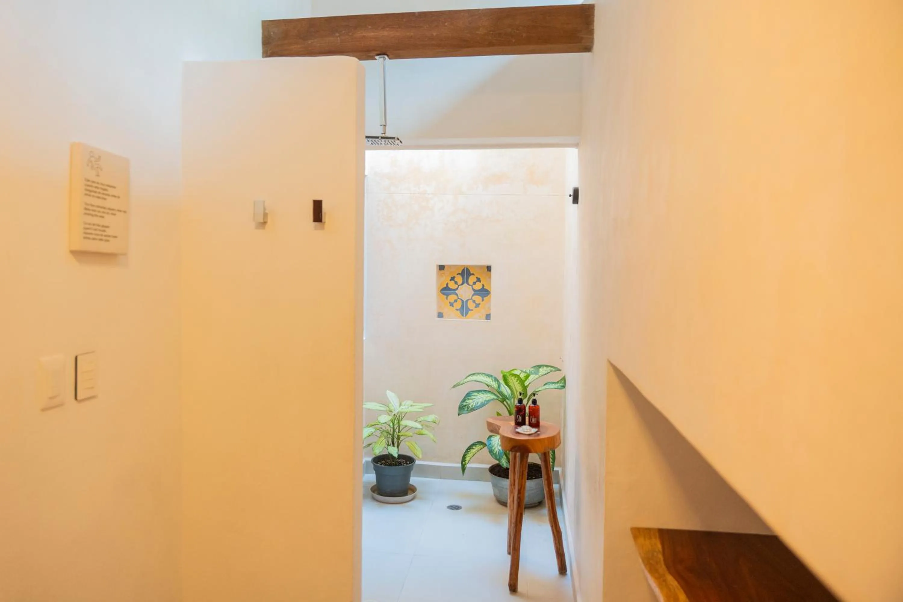 Bathroom in Hotel Posada San Juan