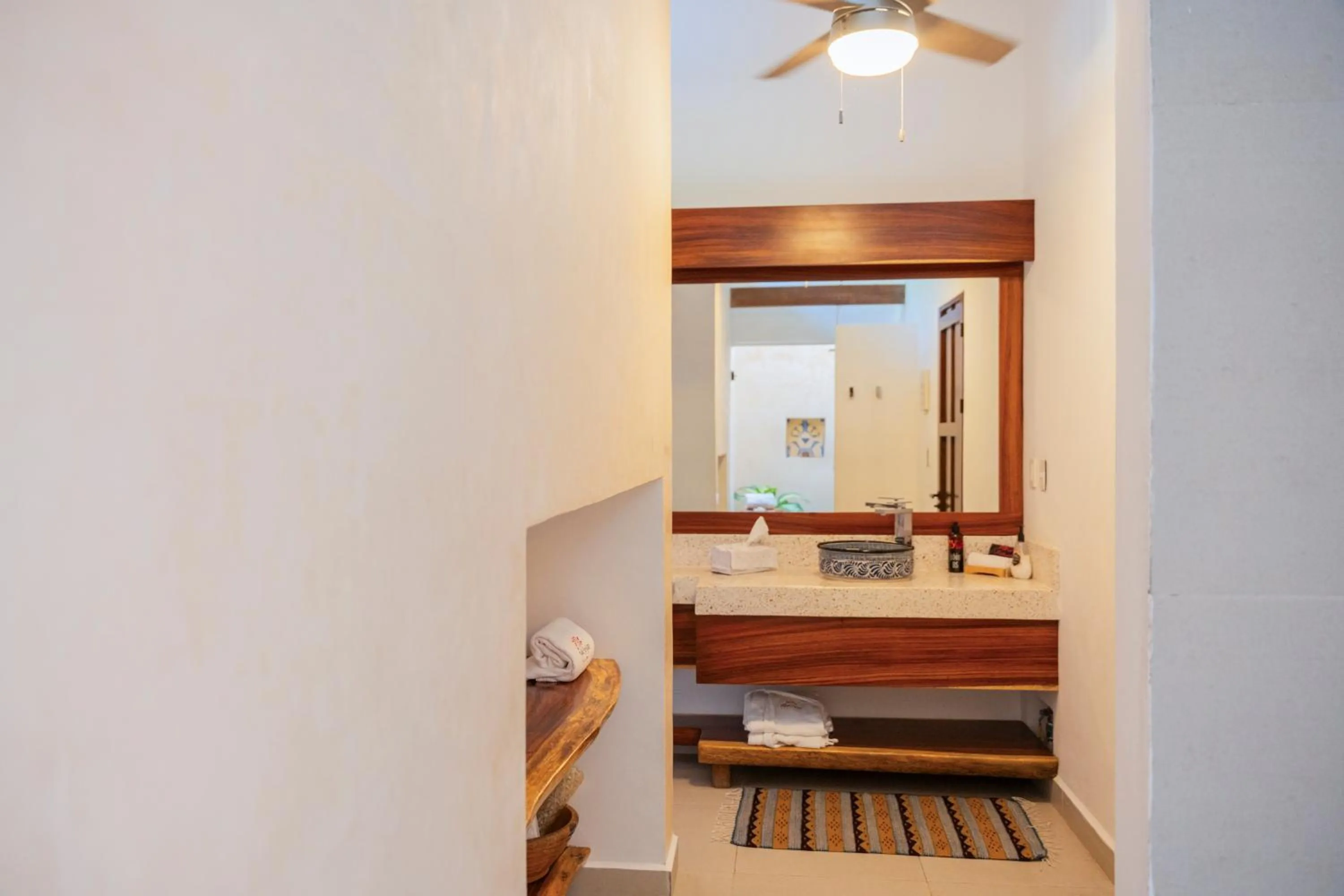 Bathroom in Hotel Posada San Juan