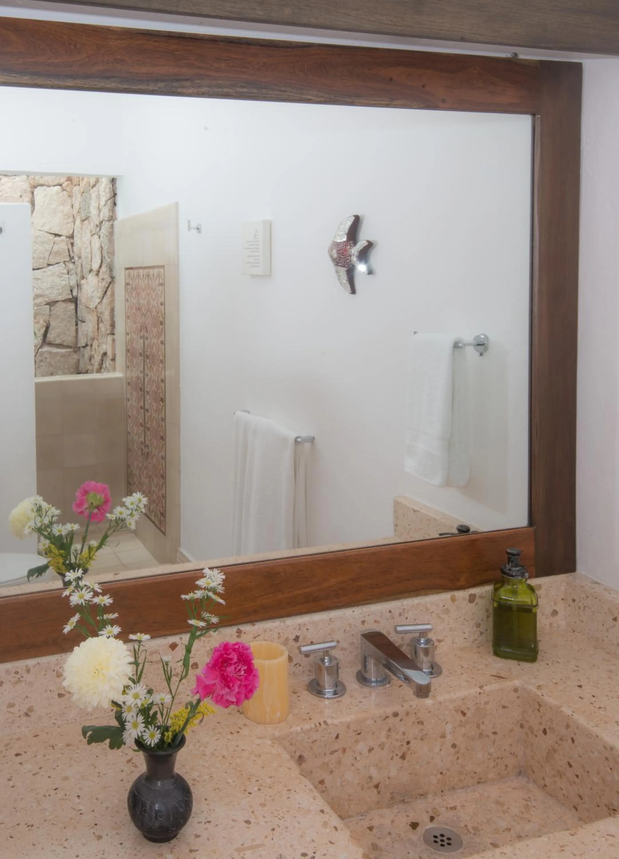 Bathroom in Hotel Posada San Juan