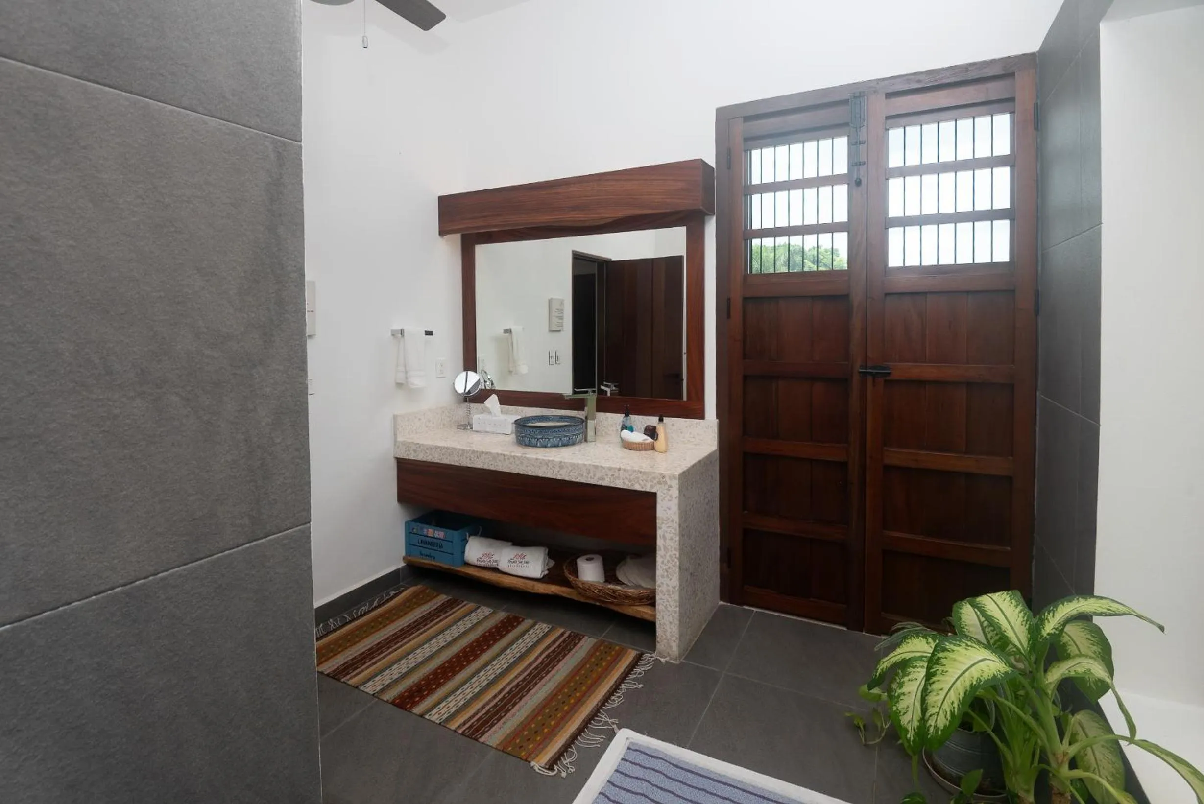 Bathroom in Hotel Posada San Juan
