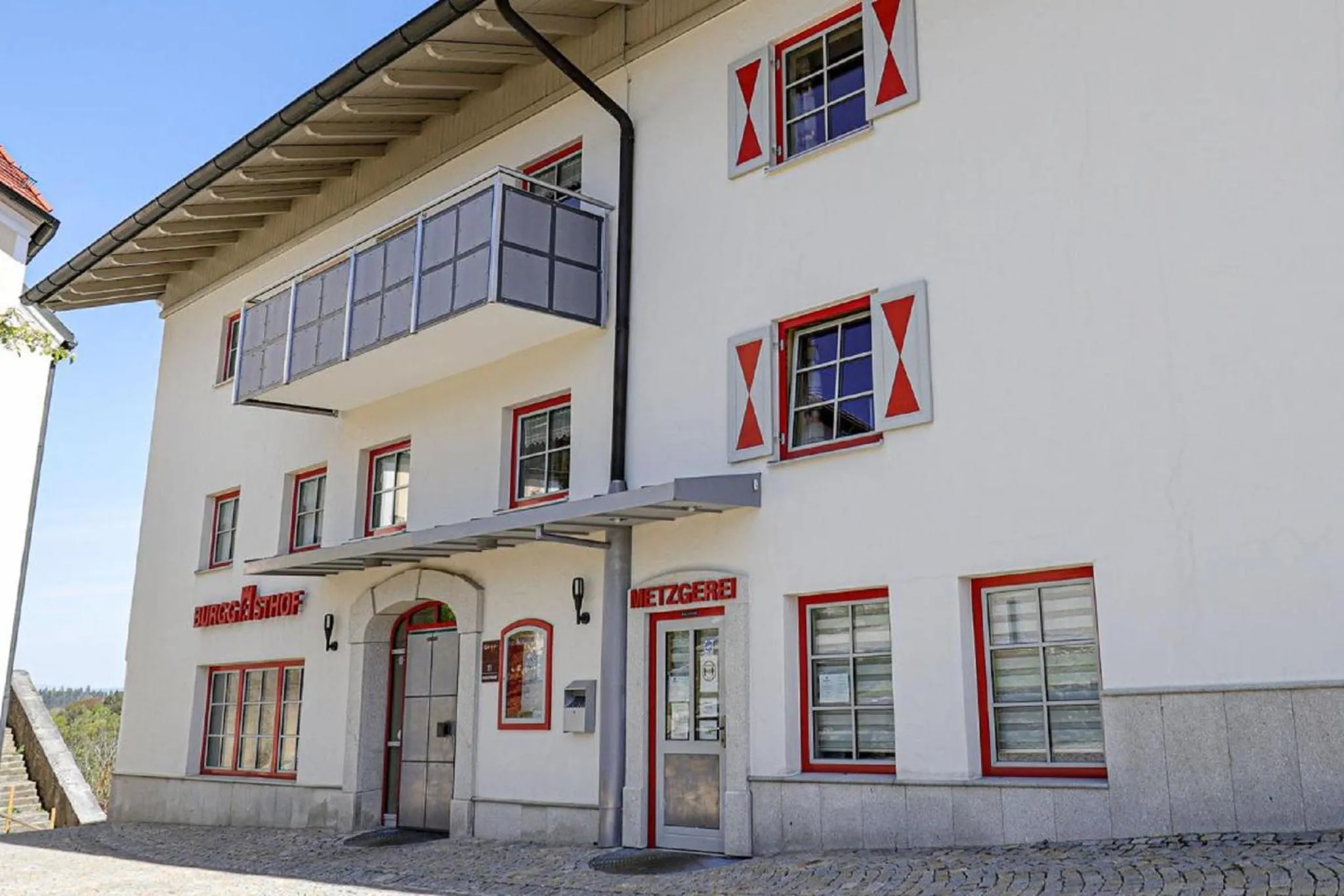 Facade/entrance in Burggasthof Hauptmann