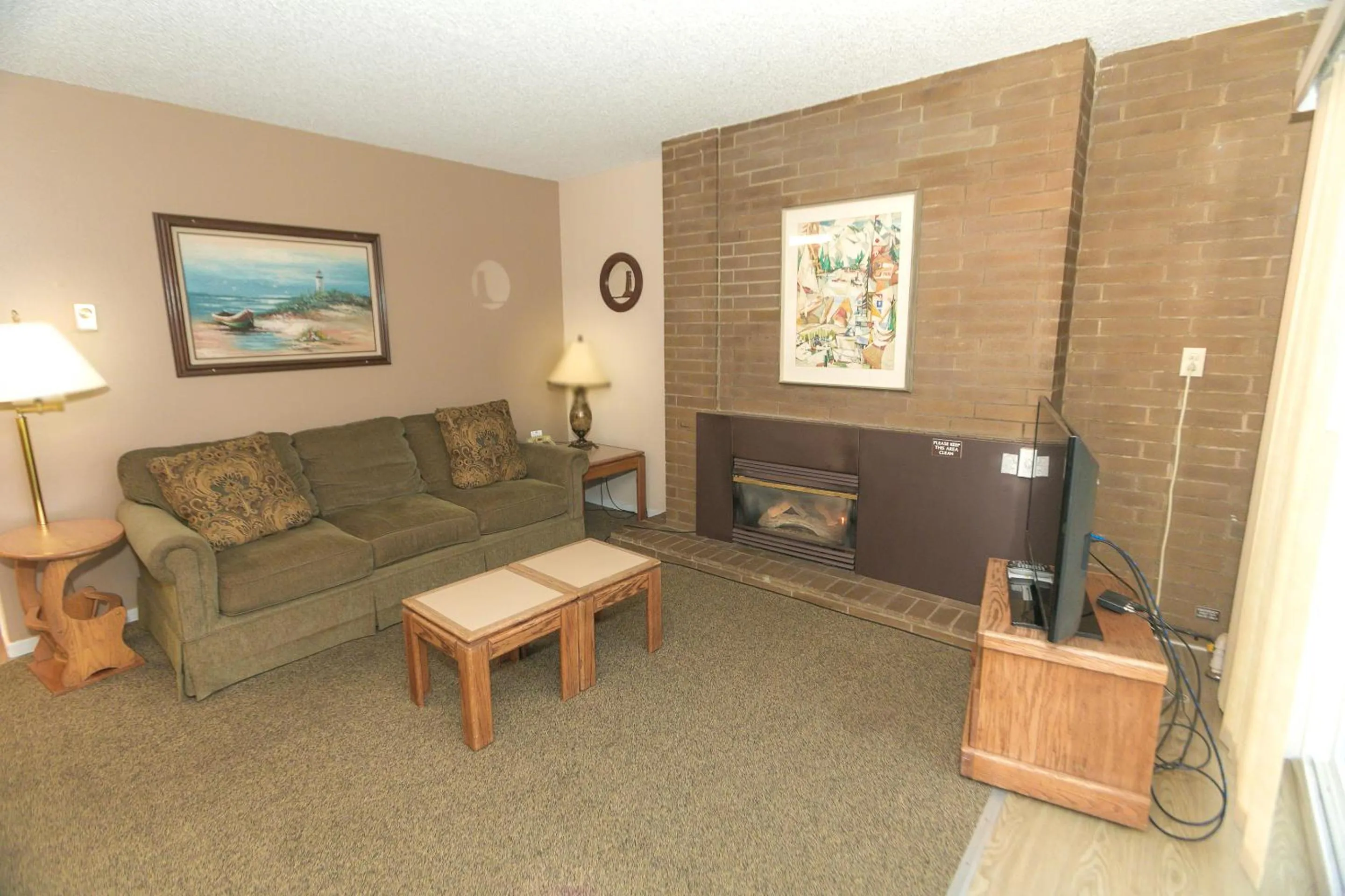 Living room in Grey Gull