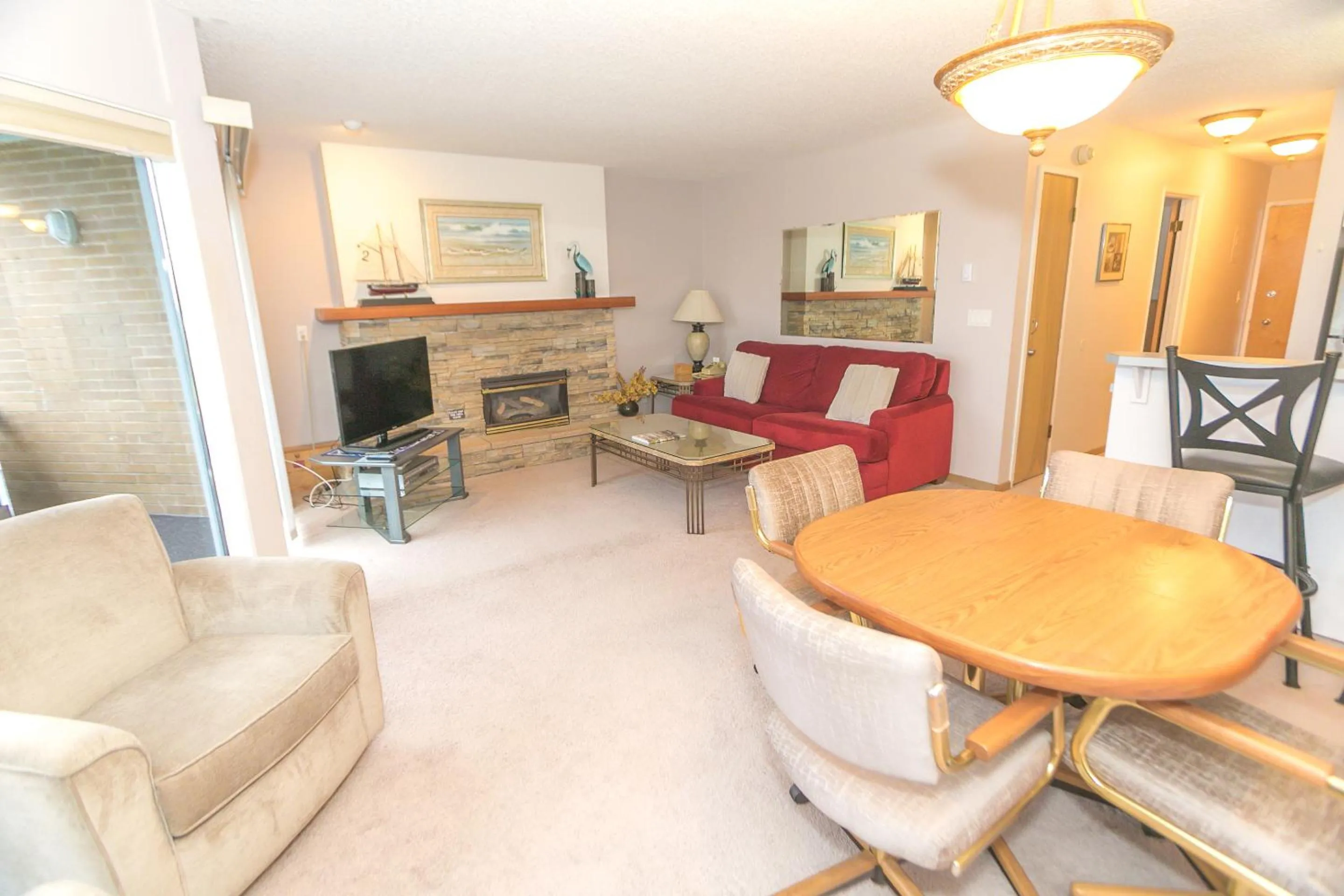 Living room in Grey Gull