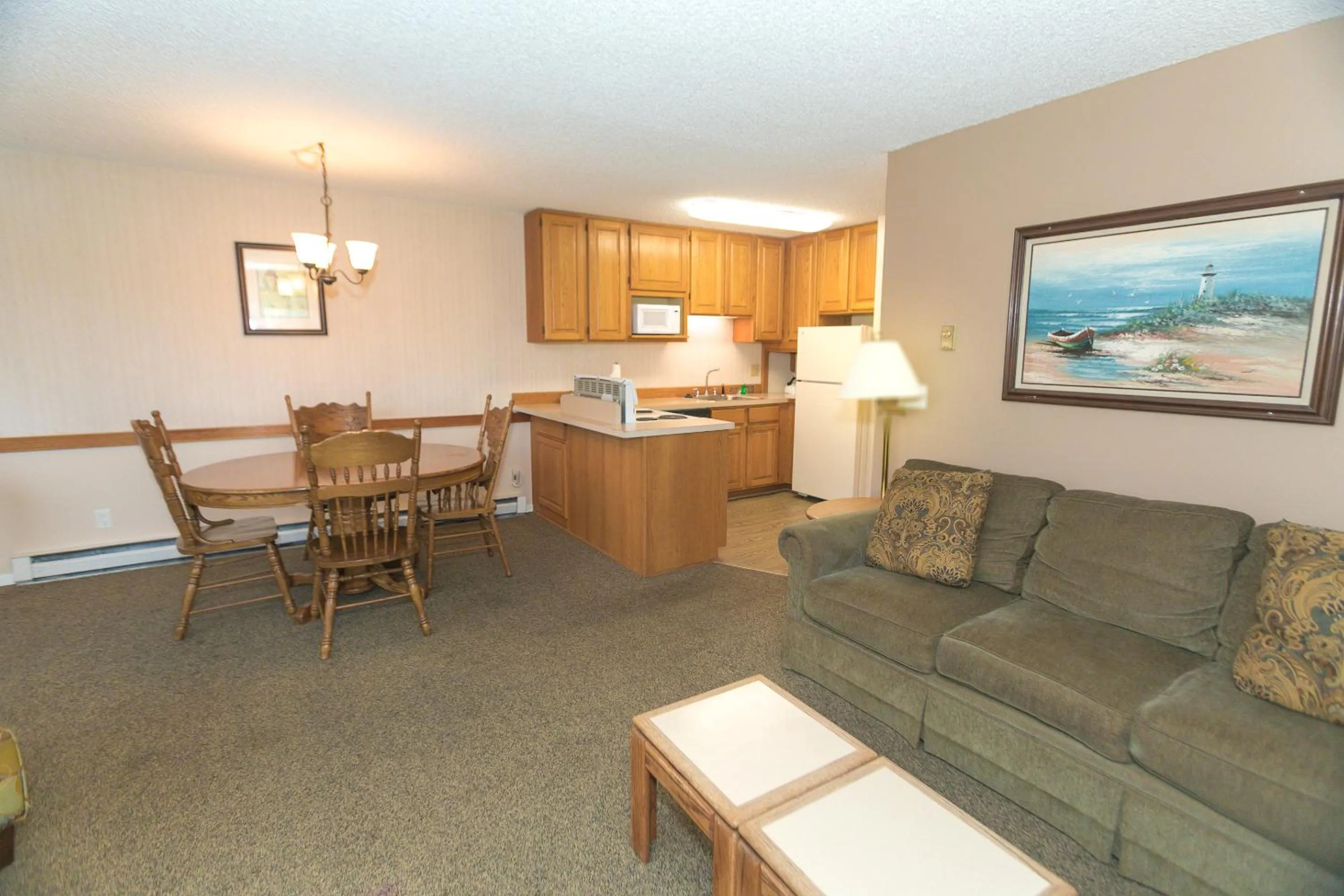 Living room in Grey Gull