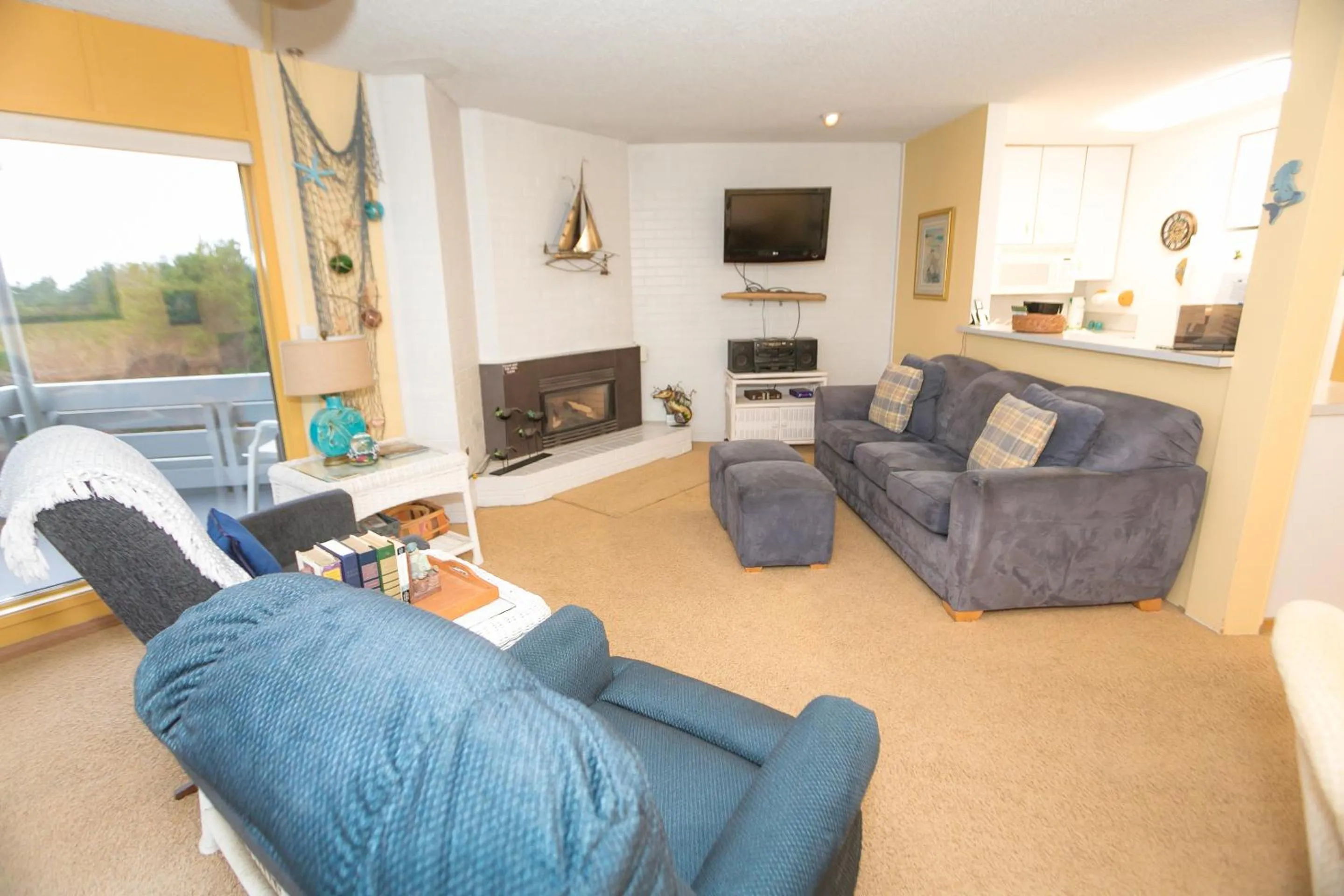 Living room in Grey Gull