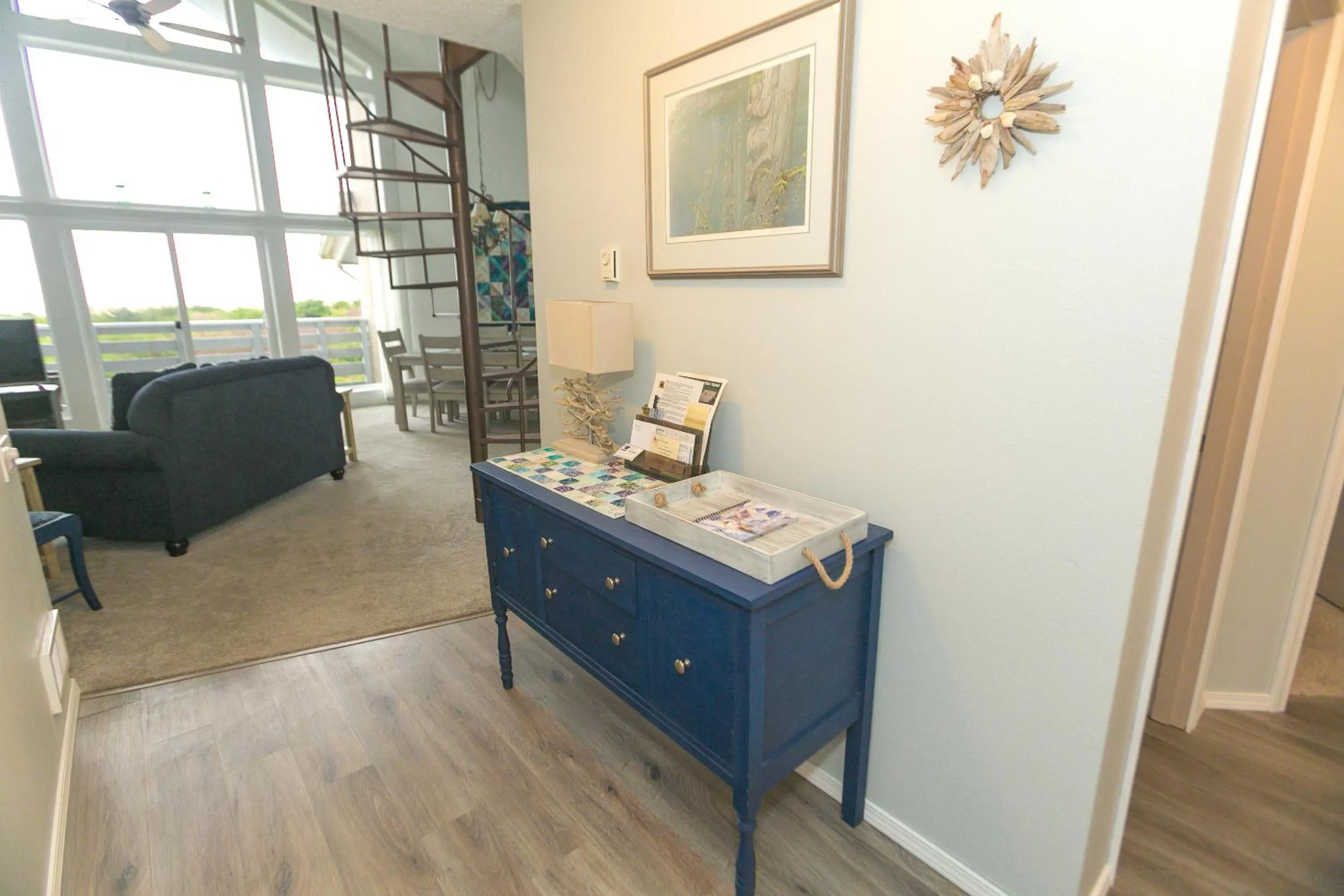 Living room in Grey Gull