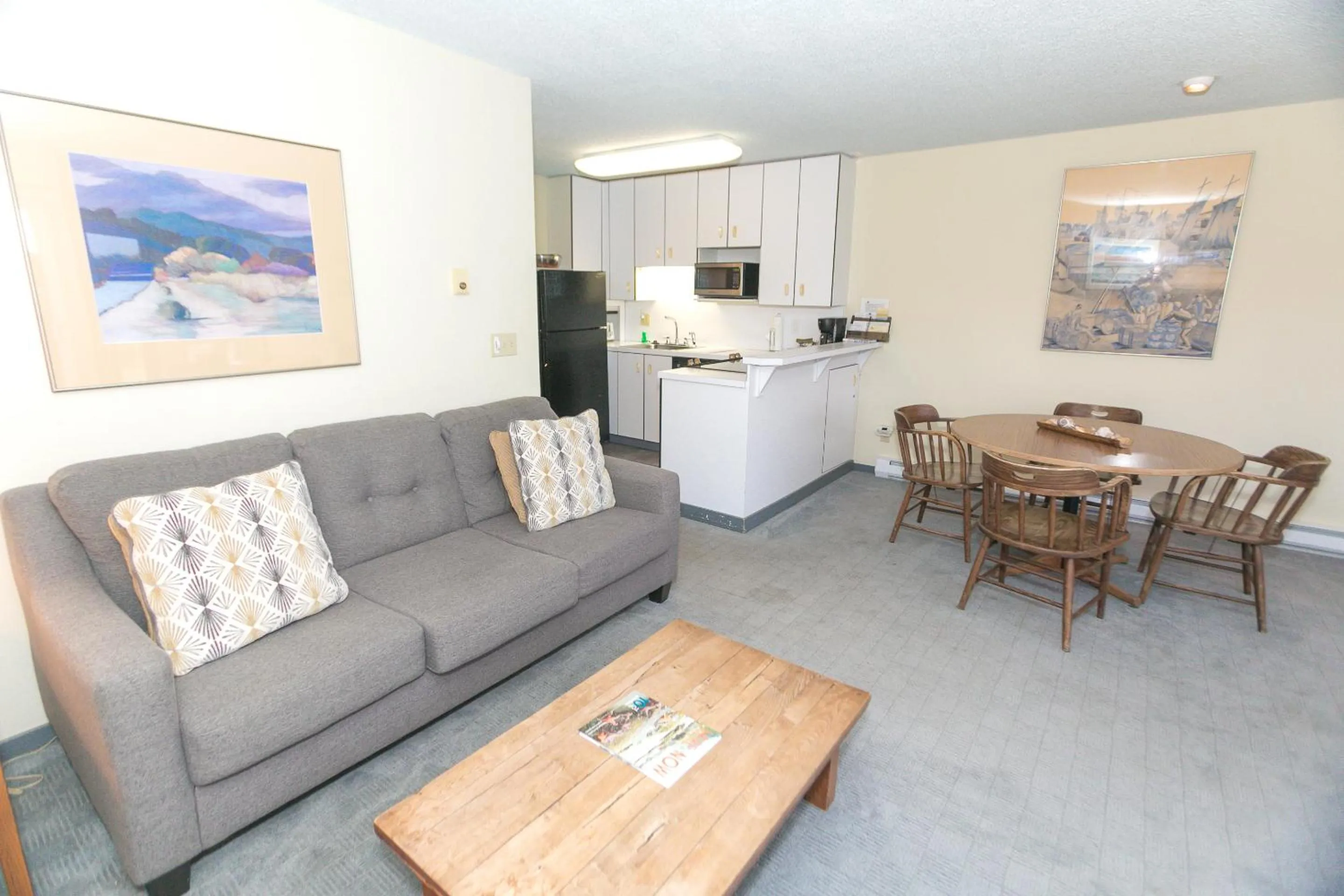 Living room in Grey Gull