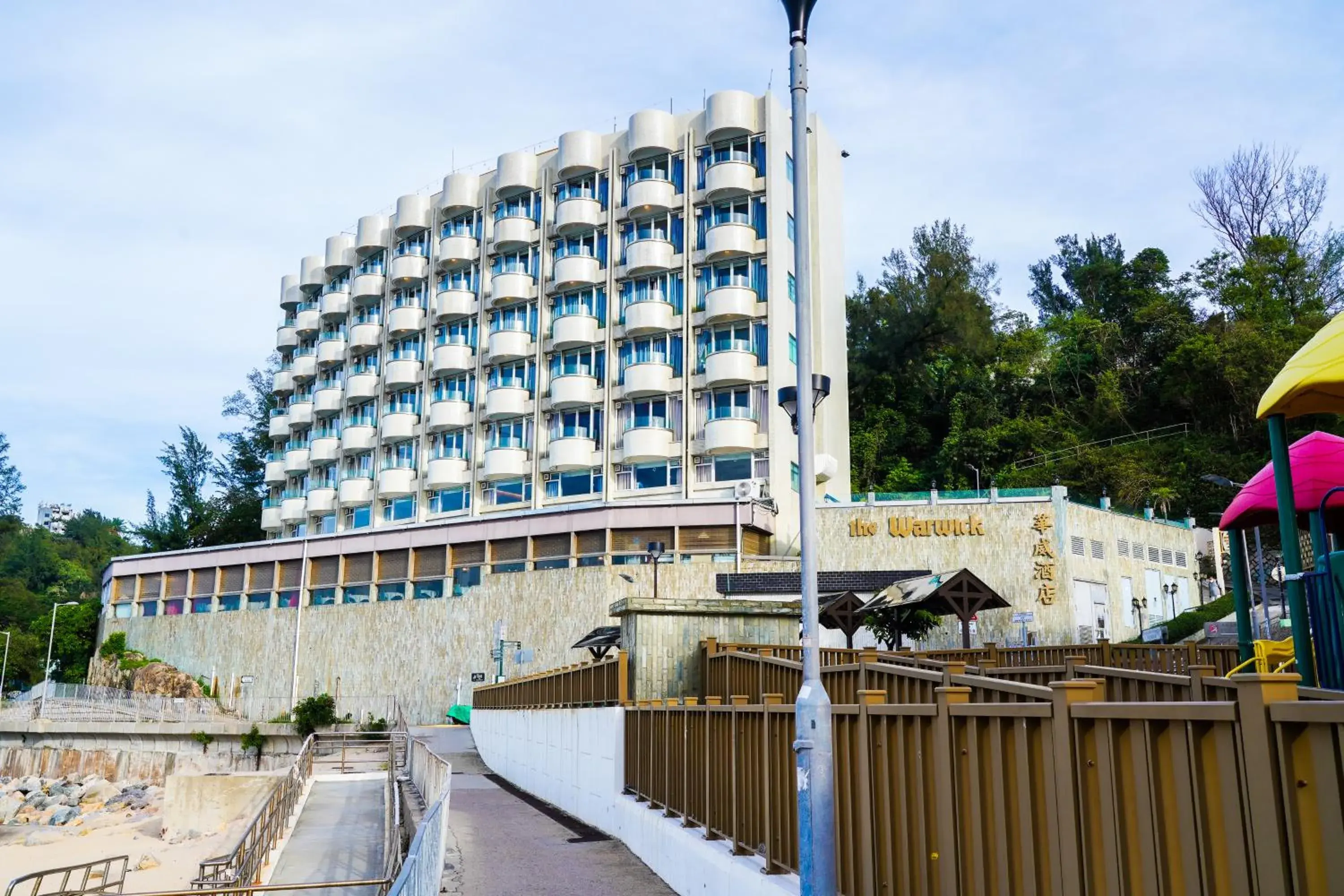 Property building in Warwick Hotel Cheung Chau Property building in Warwick Hotel Cheung Chau