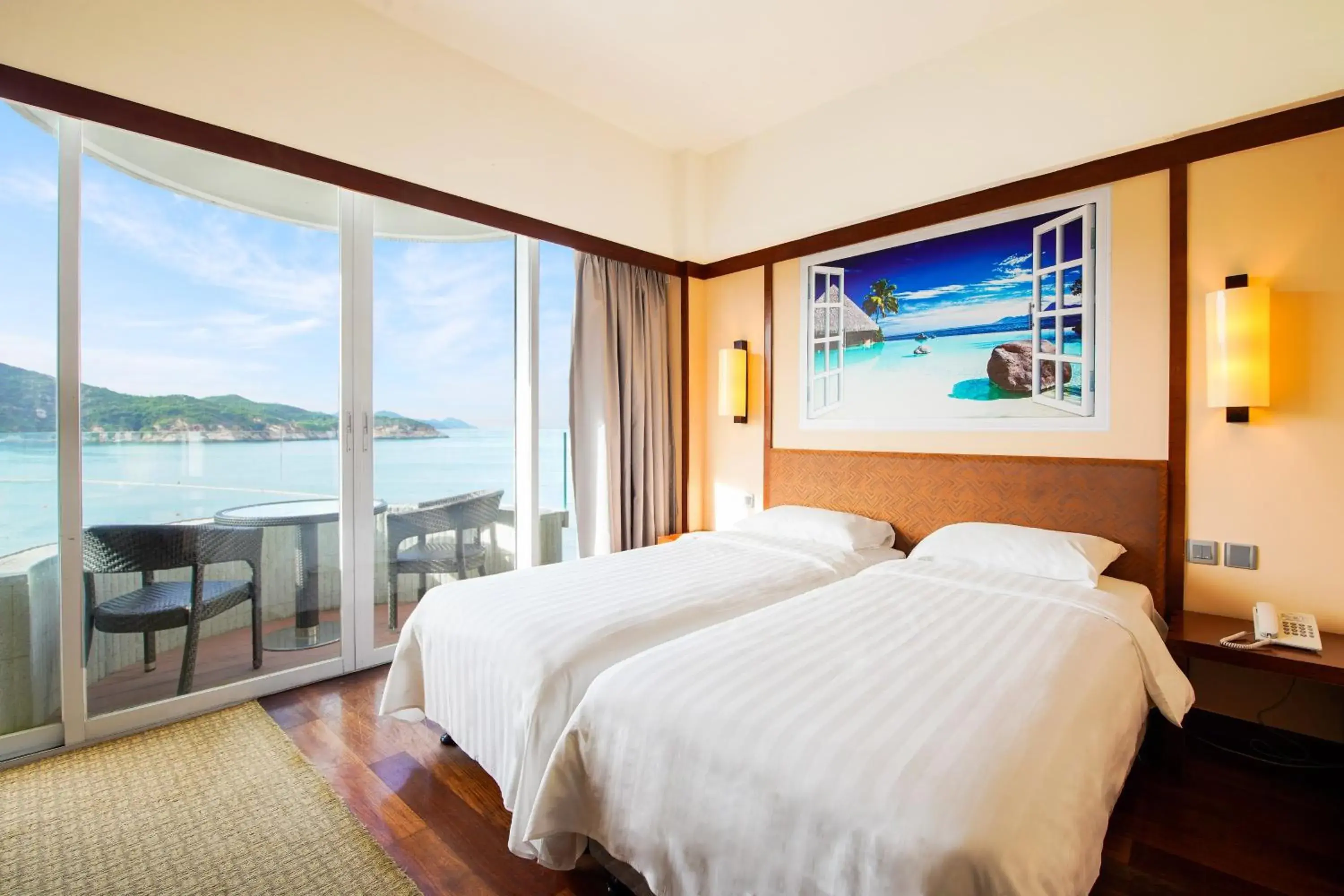 Bed in Warwick Hotel Cheung Chau Bed in Warwick Hotel Cheung Chau