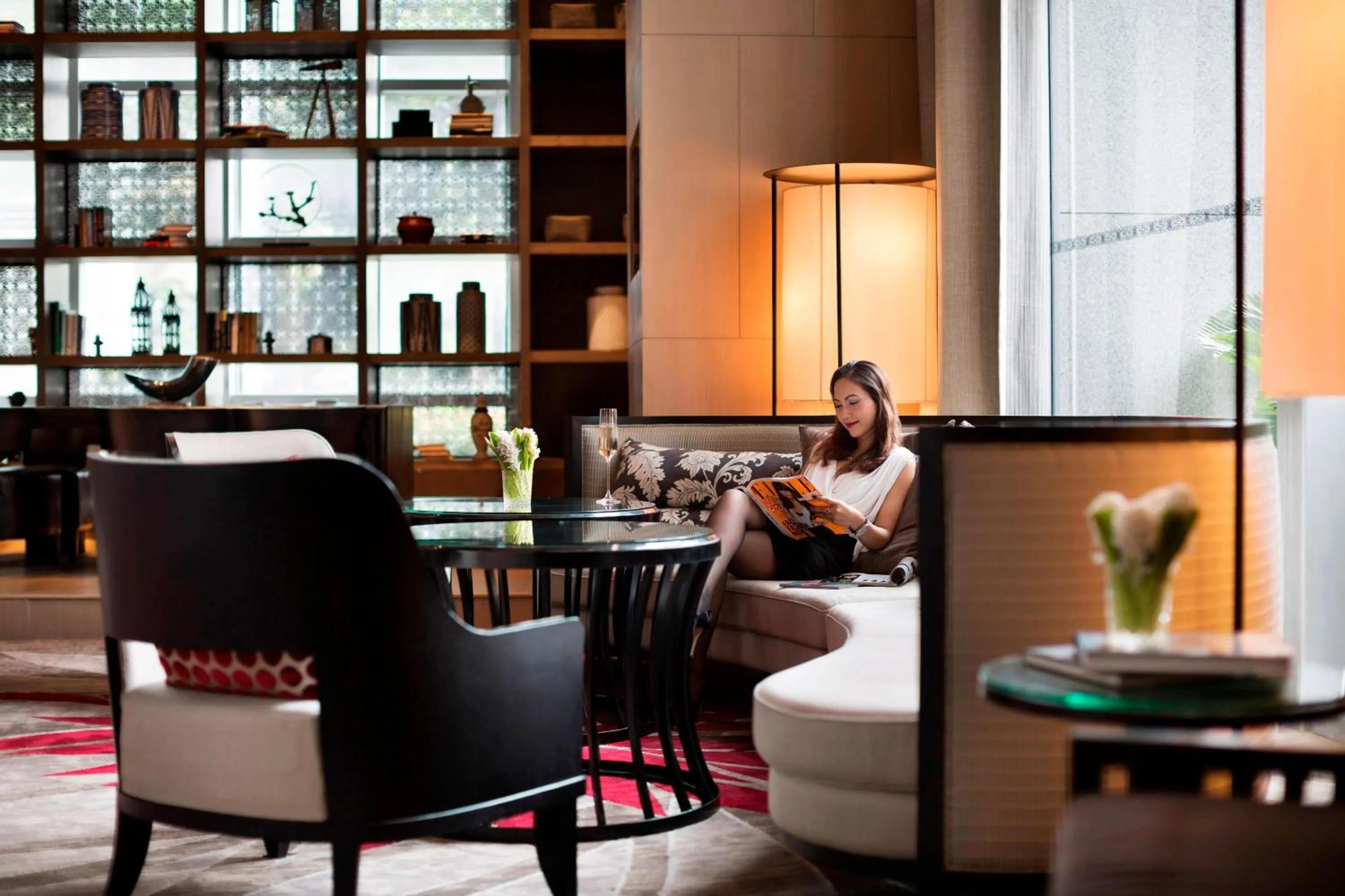 Lobby or reception in Bangkok Marriott Hotel Sukhumvit