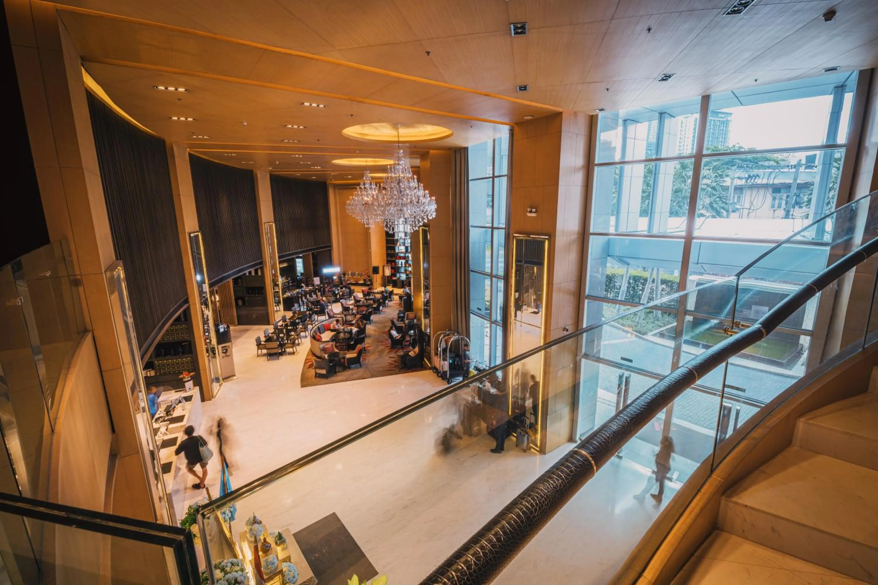 Lobby or reception in Bangkok Marriott Hotel Sukhumvit