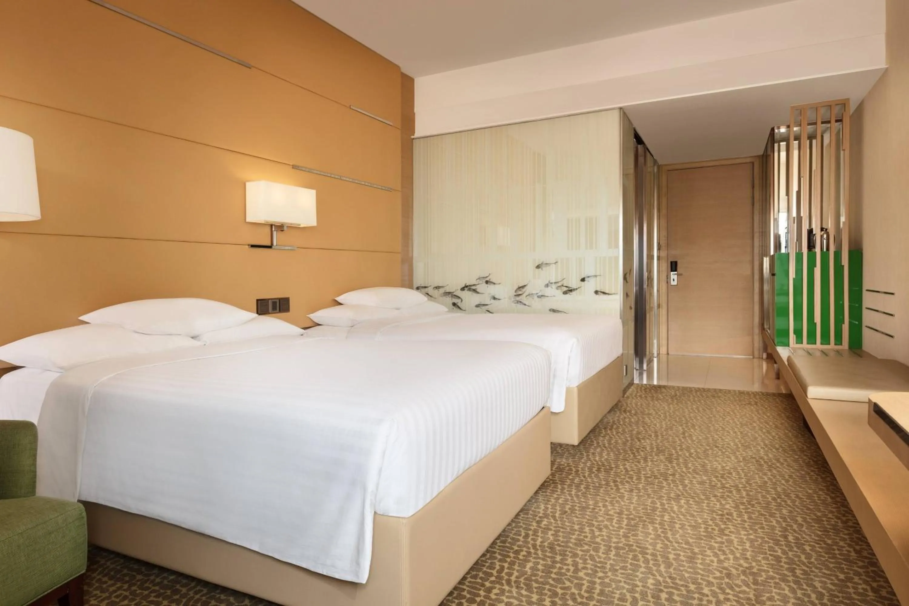 Photo of the whole room, Bed in Courtyard by Marriott Hong Kong Sha Tin
