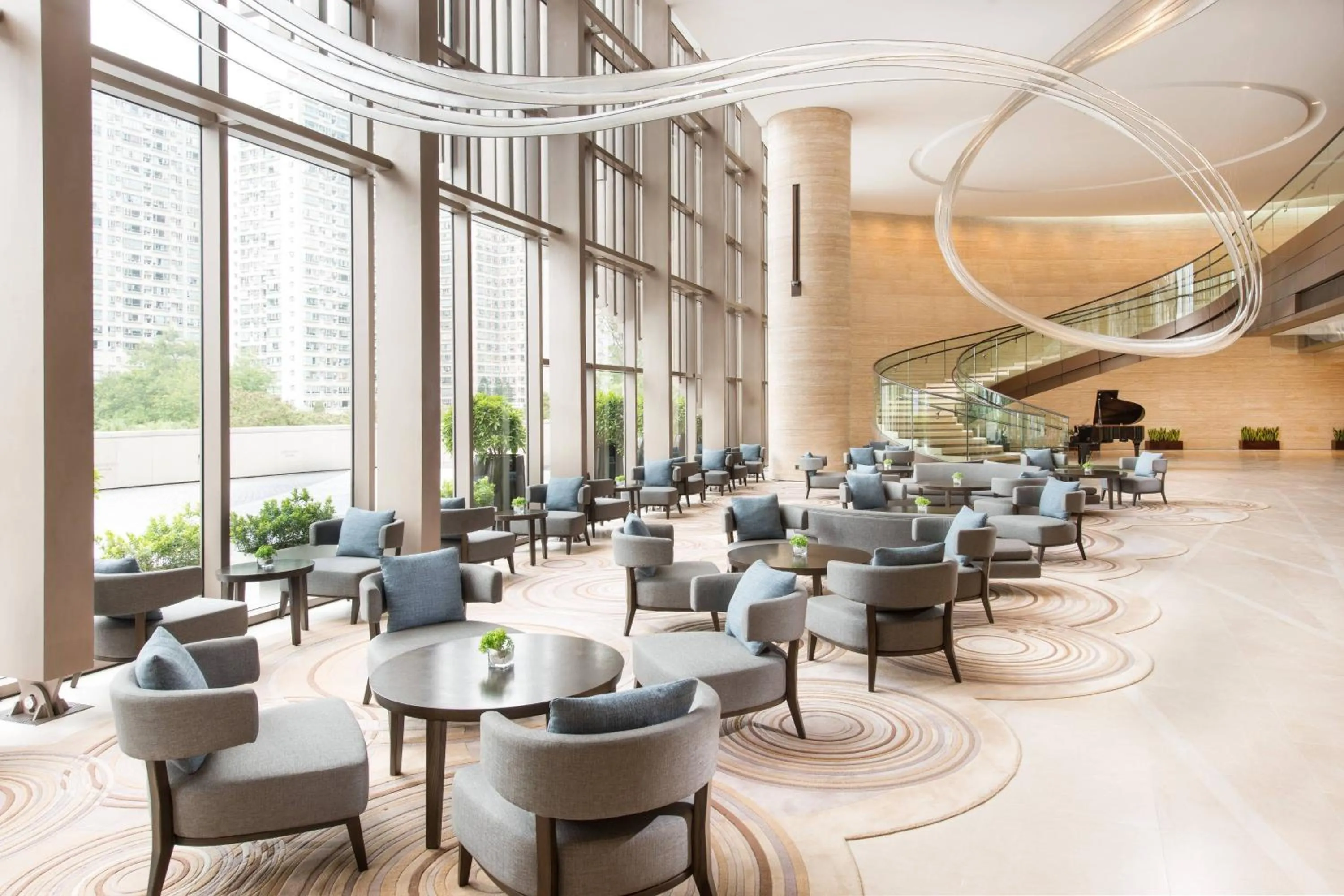 Lobby or reception in Courtyard by Marriott Hong Kong Sha Tin