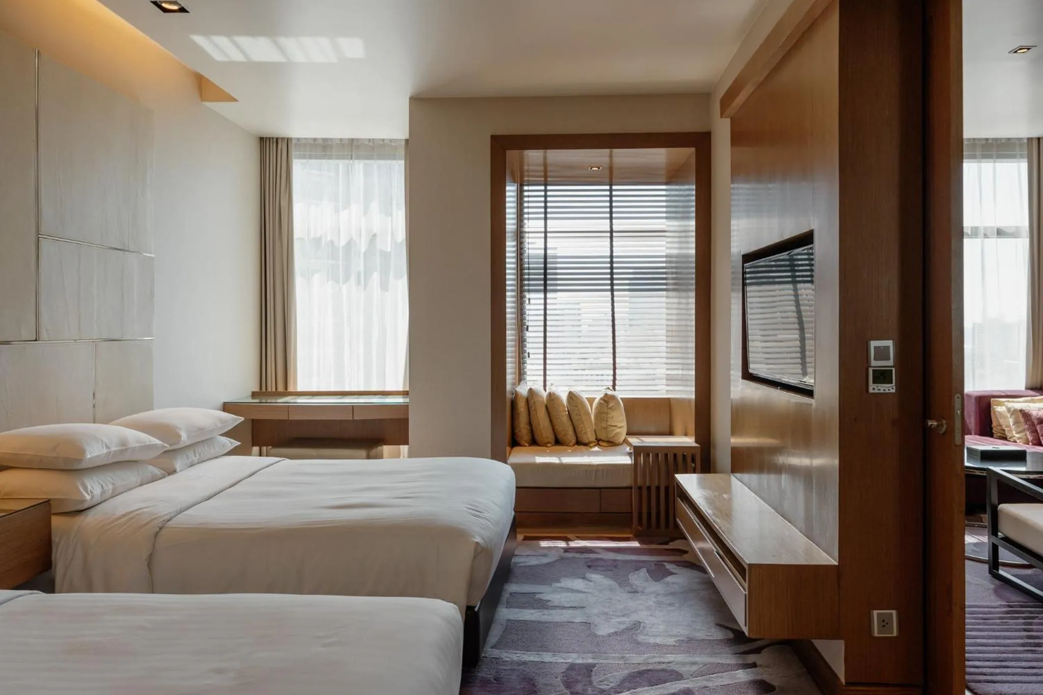 Bed in Marriott Executive Apartments Bangkok, Sukhumvit Thonglor