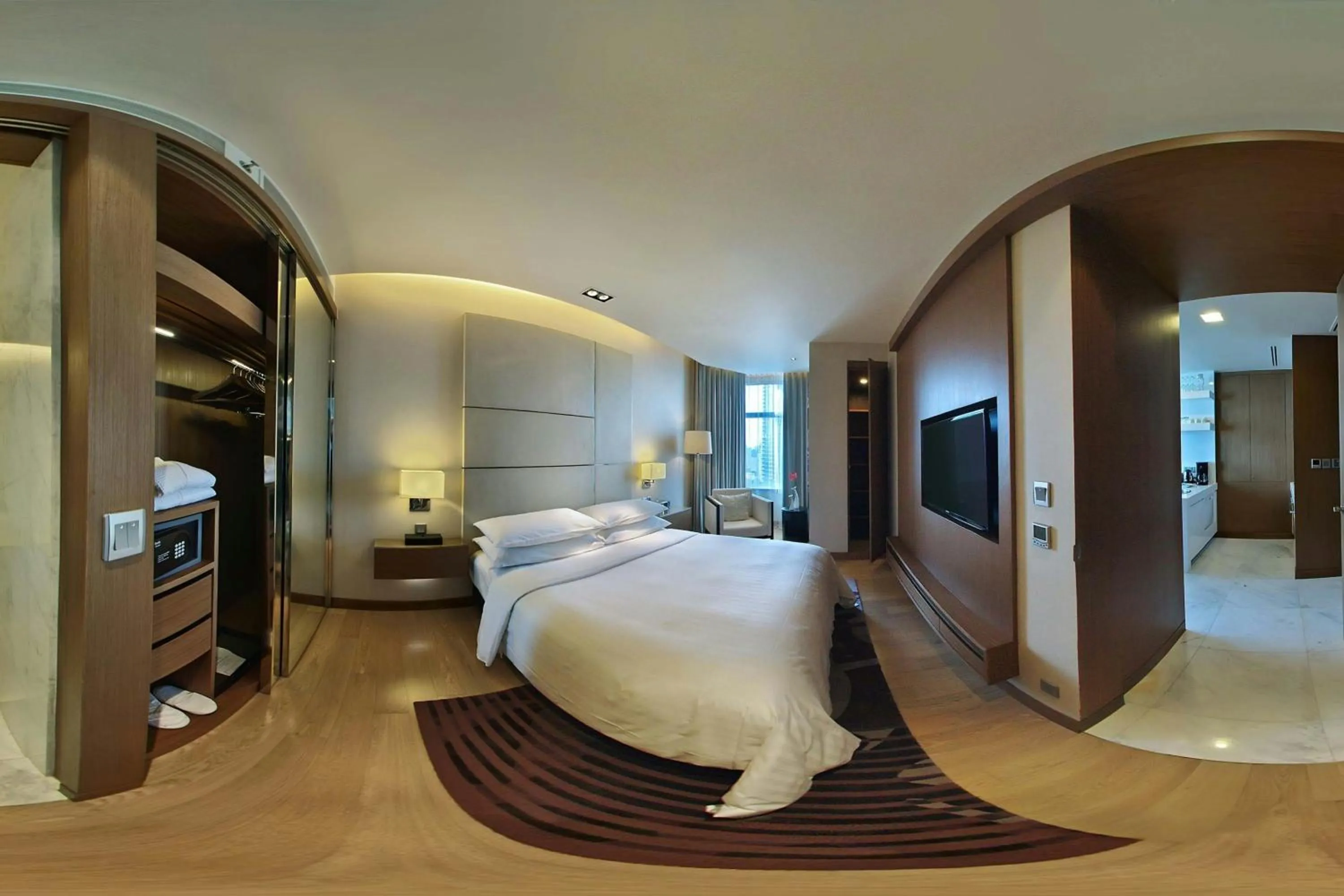 Bedroom, Bed in Marriott Executive Apartments Bangkok, Sukhumvit Thonglor