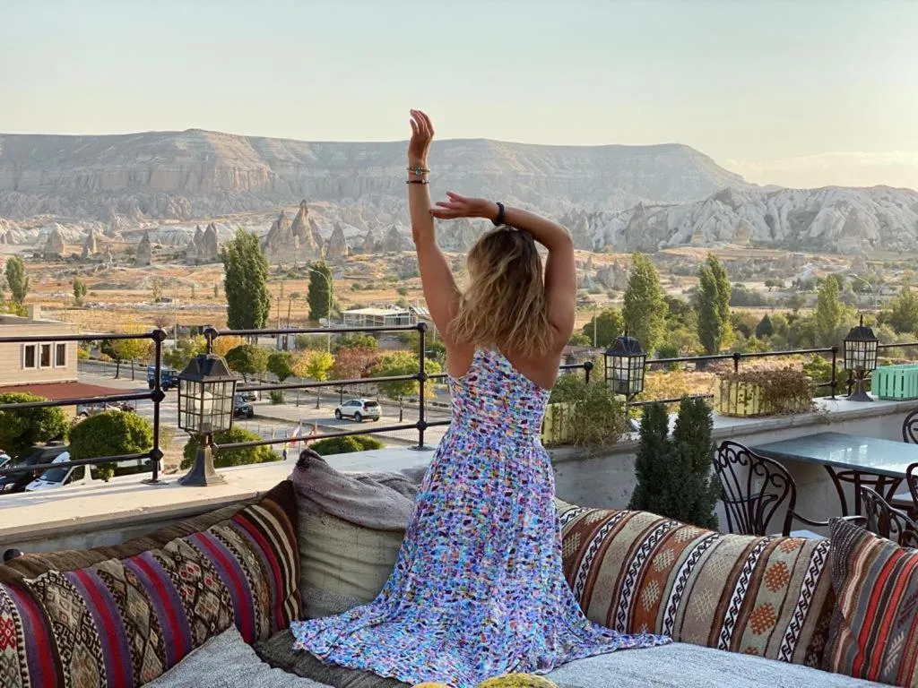 Balcony/Terrace in Caravanserai Inn Hotel