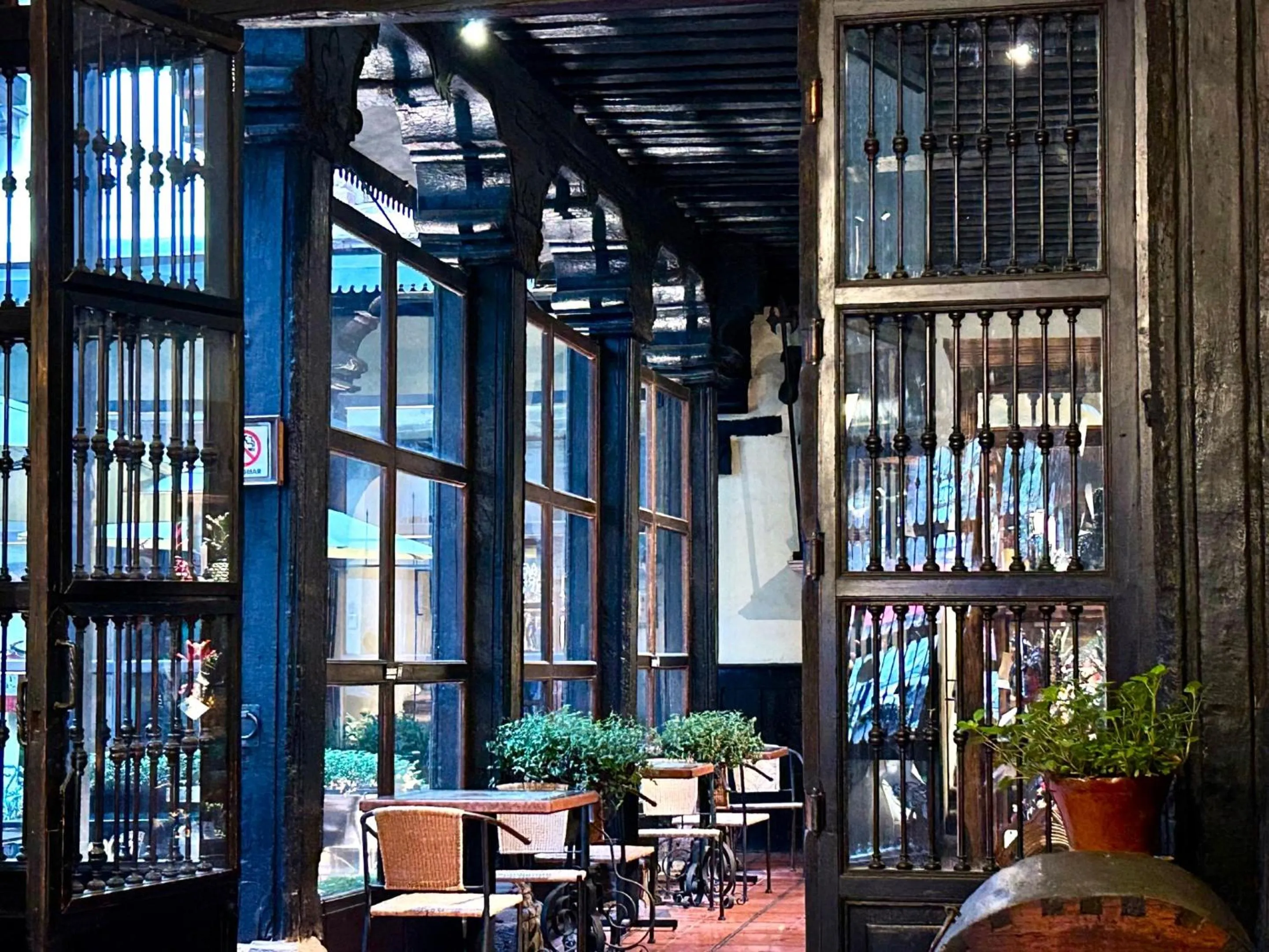 Property building in Hotel Mansion Iturbe