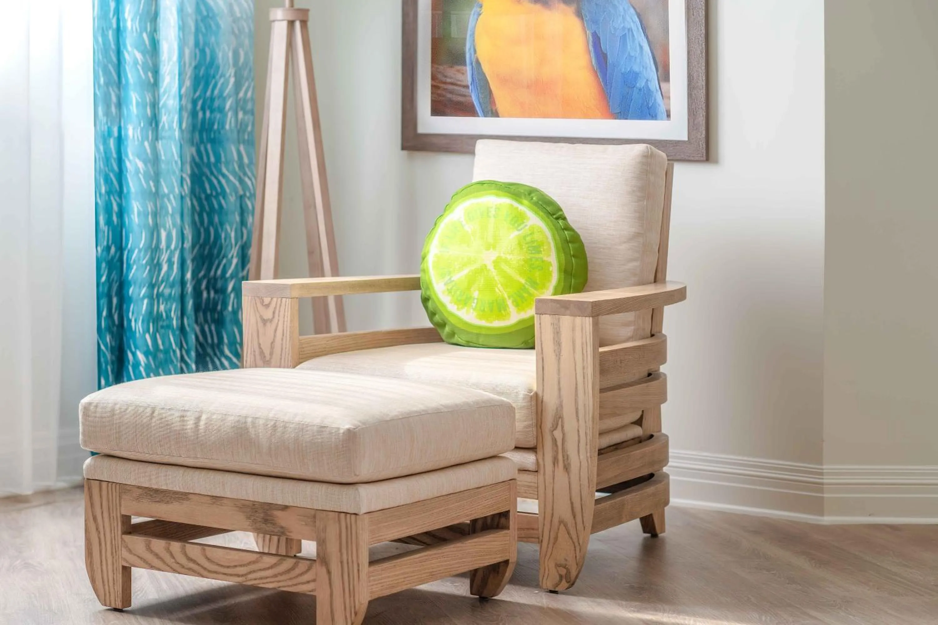 Living room in Margaritaville Resort Lake Tahoe