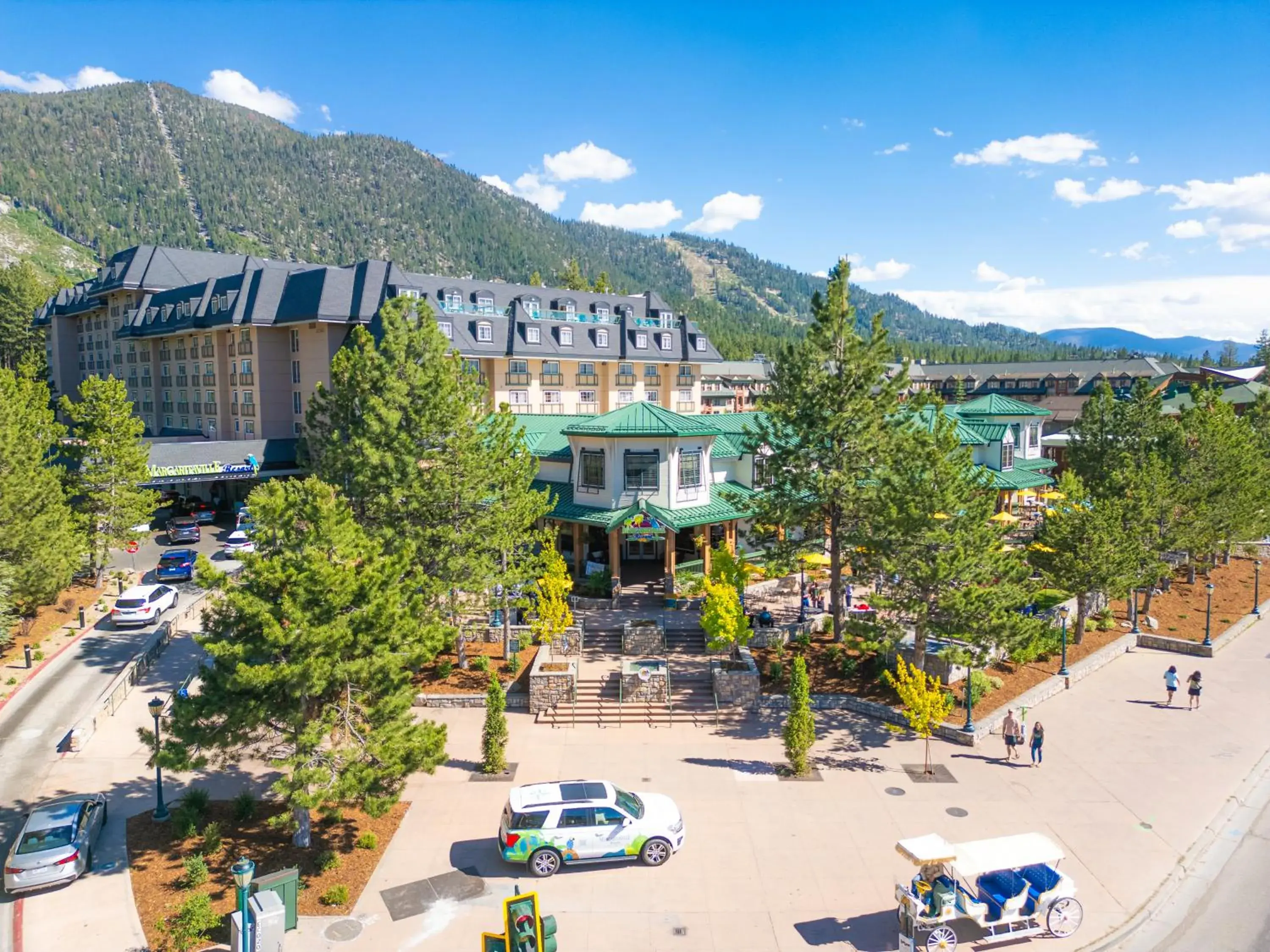 Property building in Margaritaville Resort Lake Tahoe Property building in Margaritaville Resort Lake Tahoe