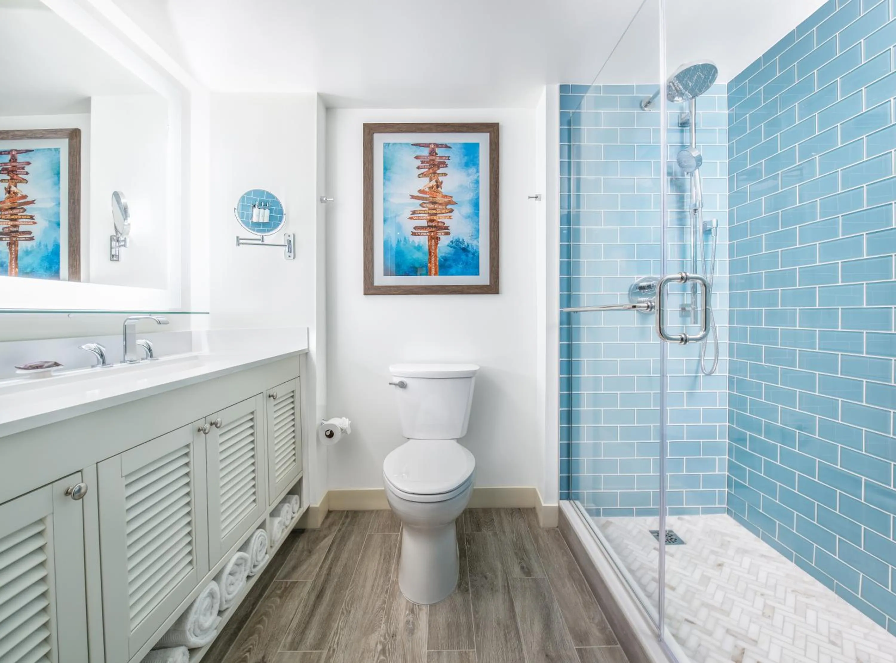 Shower in Margaritaville Resort Lake Tahoe