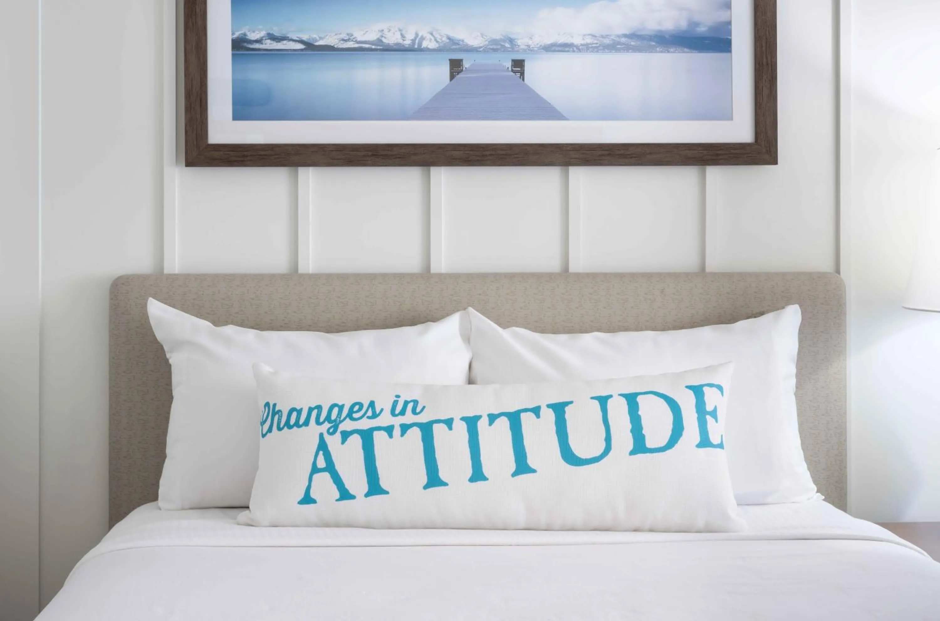 Bed in Margaritaville Resort Lake Tahoe