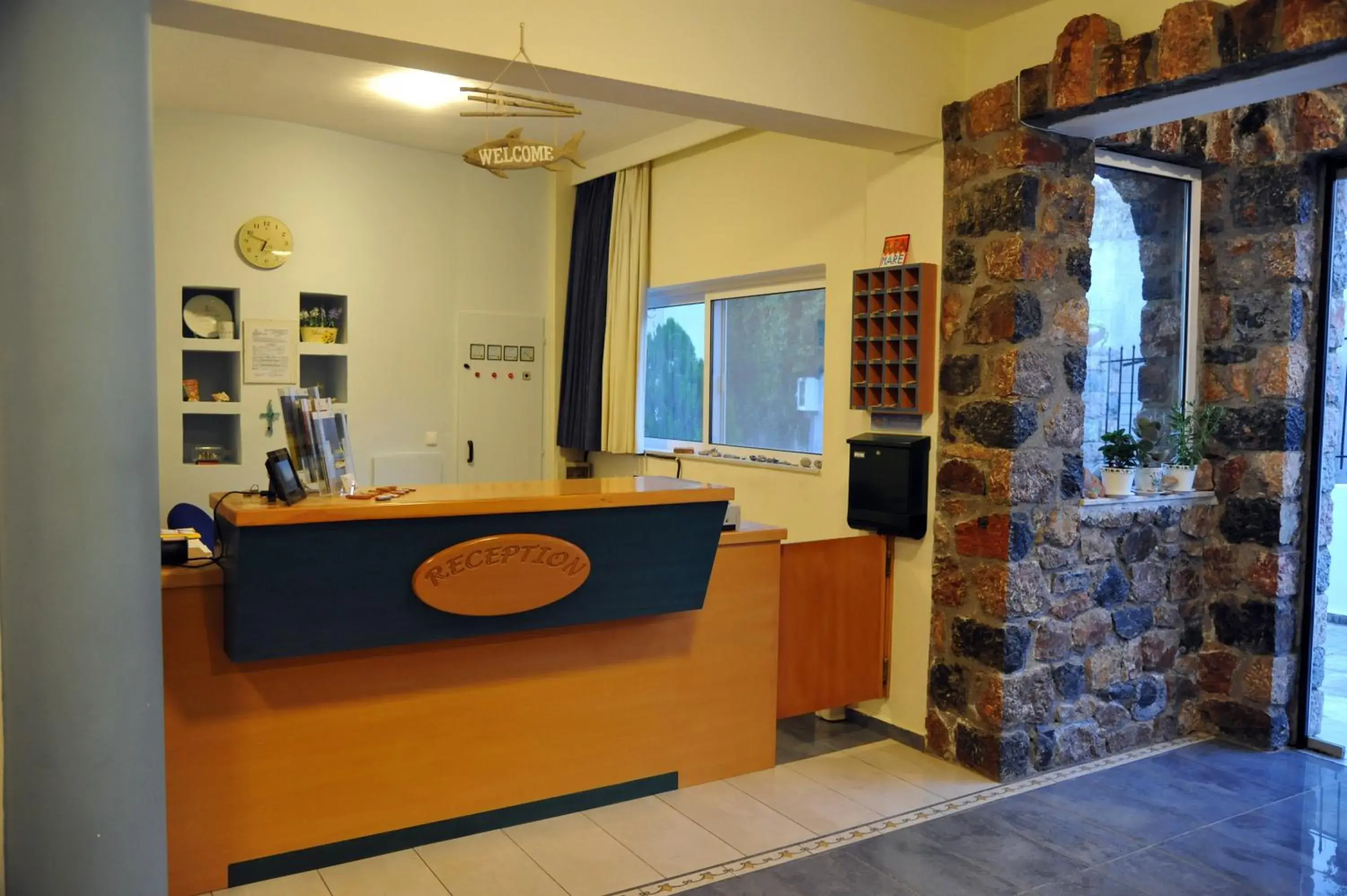 Lobby or reception in Elea Mare Lobby or reception in Elea Mare