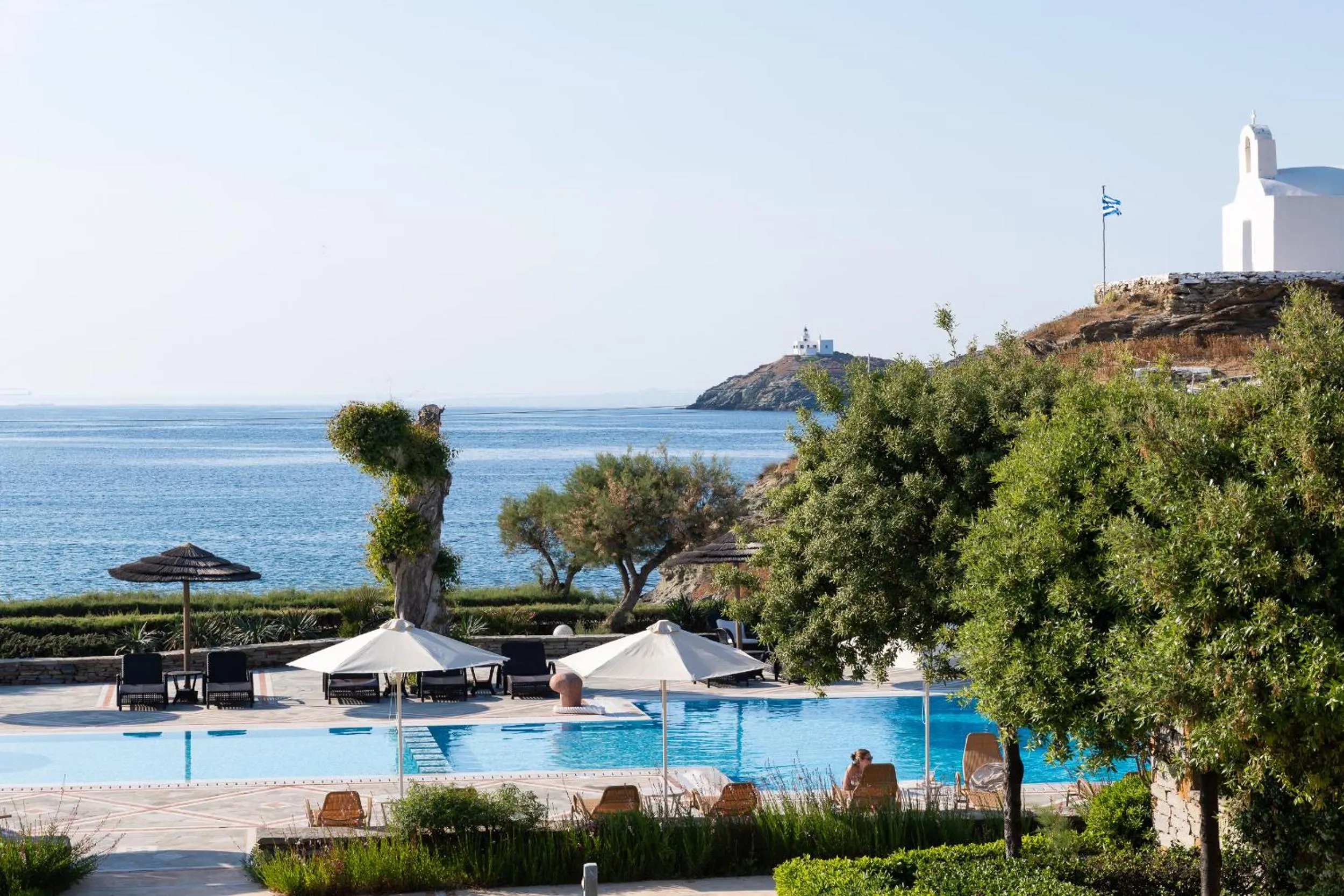 Sea view in Porto Kea Suites by Sandglass