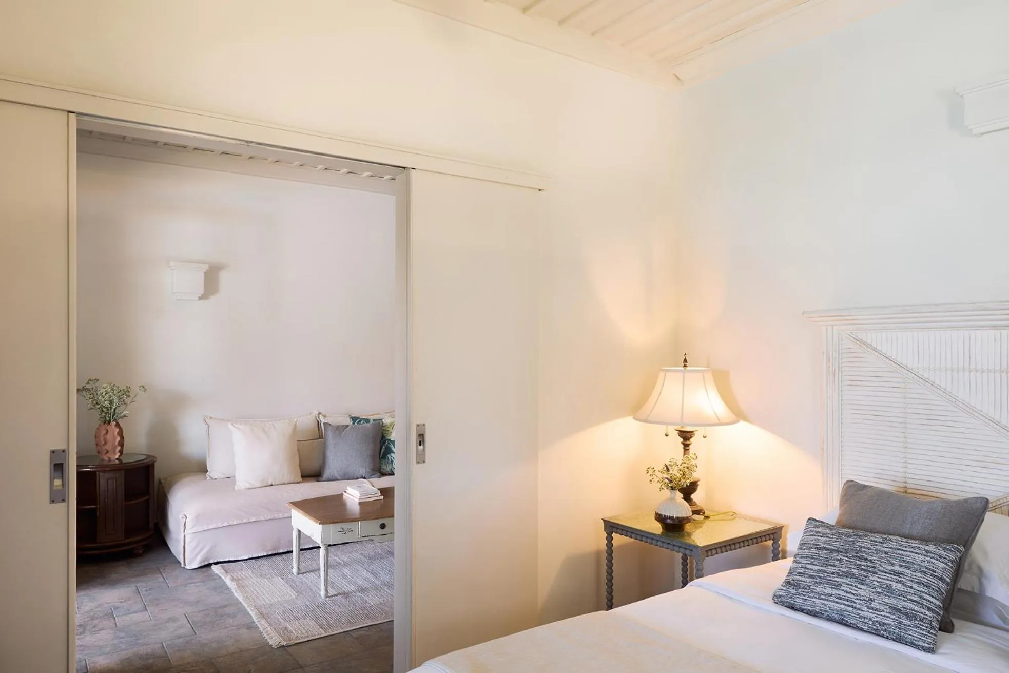 Bed in Porto Kea Suites by Sandglass