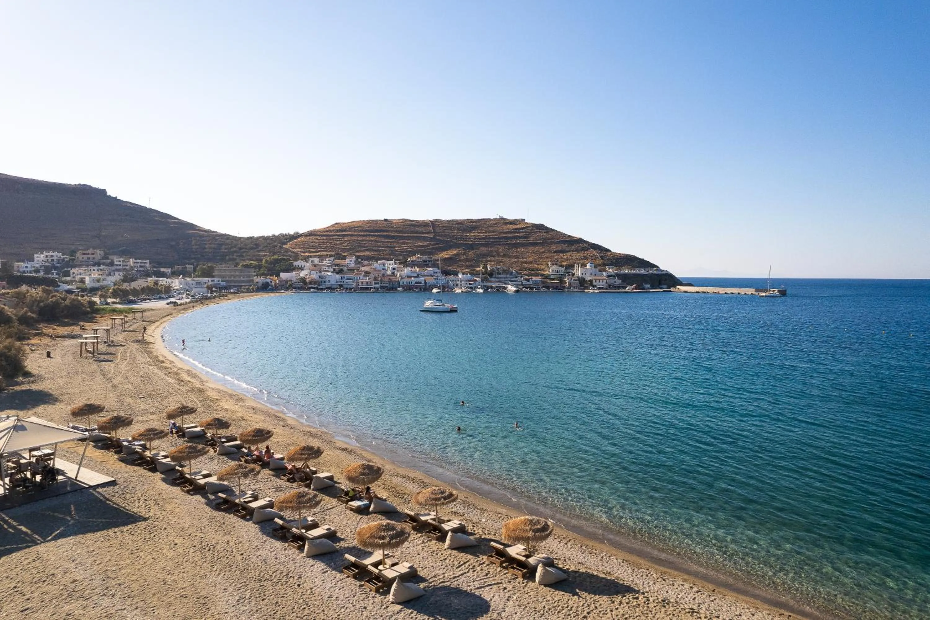 Beach in Porto Kea Suites by Sandglass