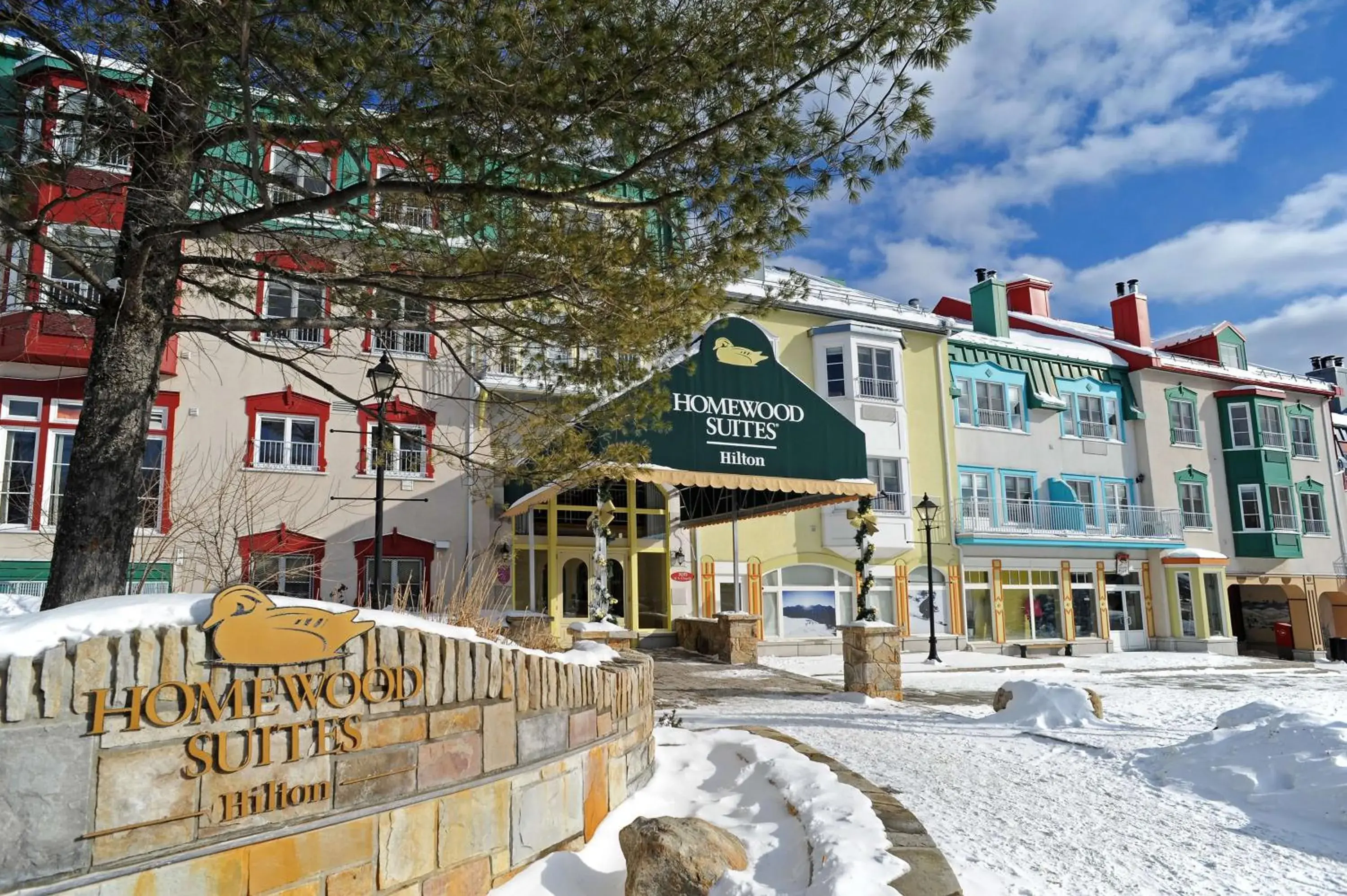 Property building in Homewood Suites by Hilton Mont-Tremblant Resort Property building in Homewood Suites by Hilton Mont-Tremblant Resort