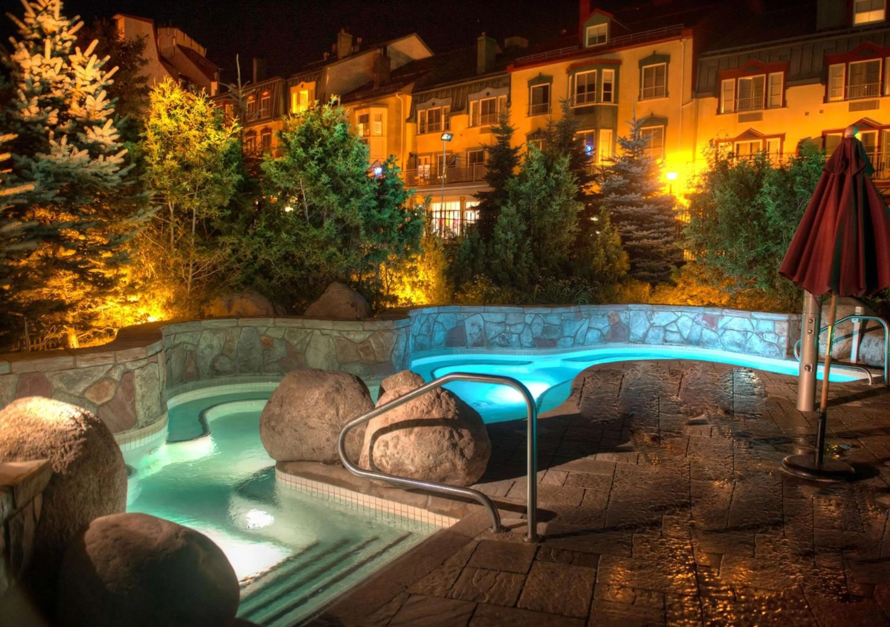 Hot Tub in Homewood Suites by Hilton Mont-Tremblant Resort