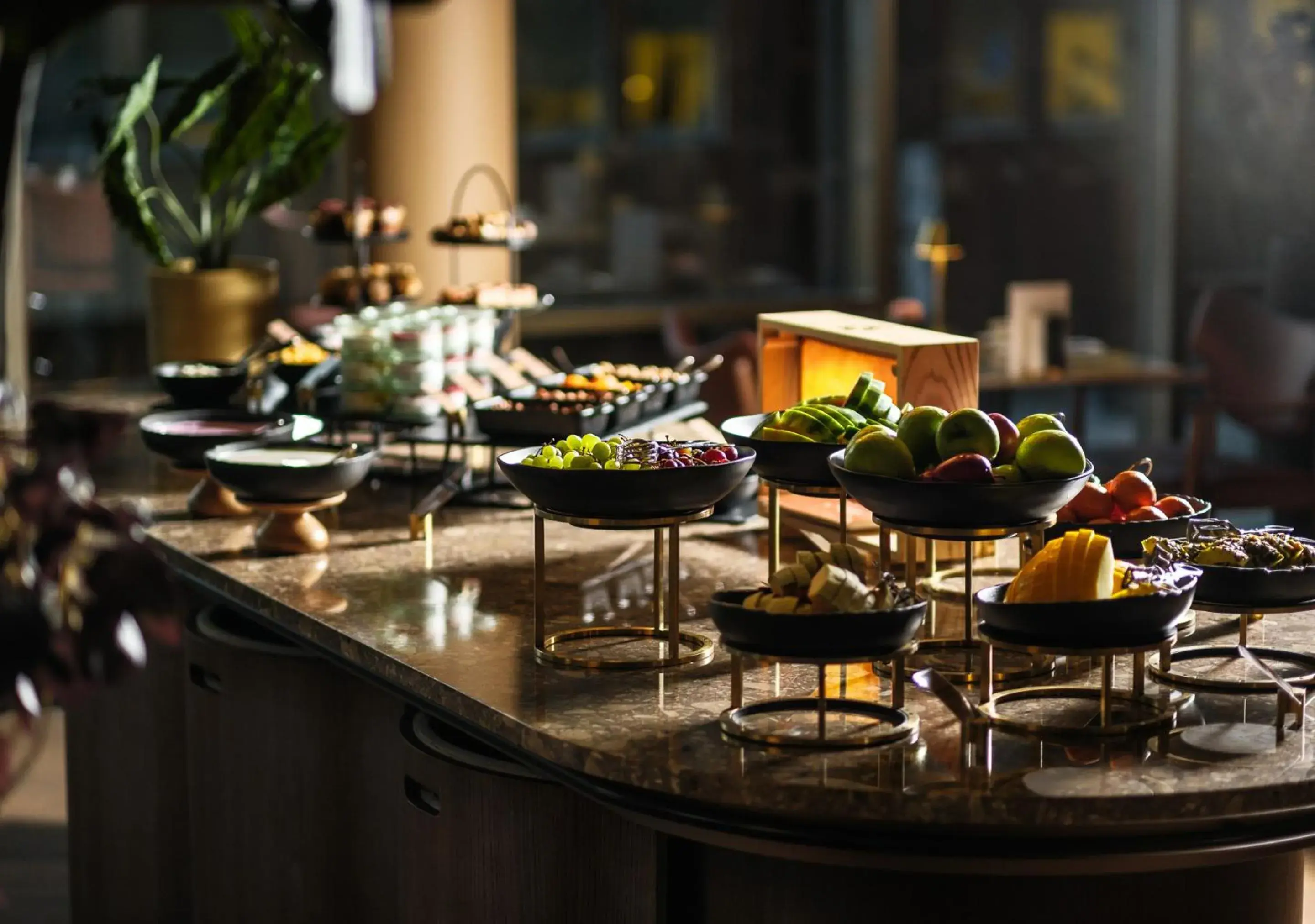 Buffet breakfast in The Thief Buffet breakfast in The Thief