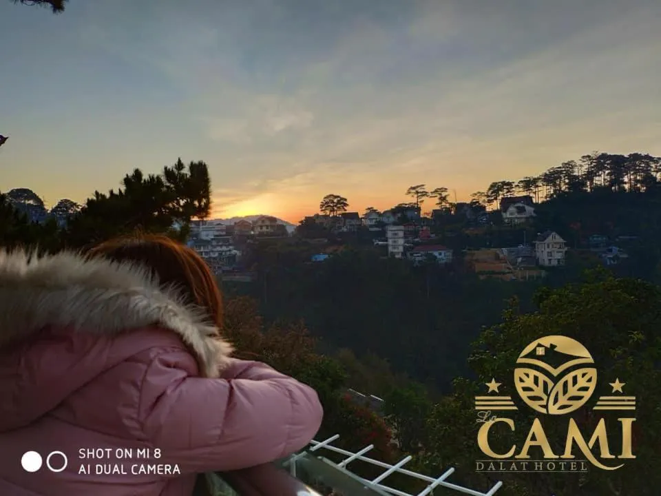 Mountain view in Lacami Dalat Hotel