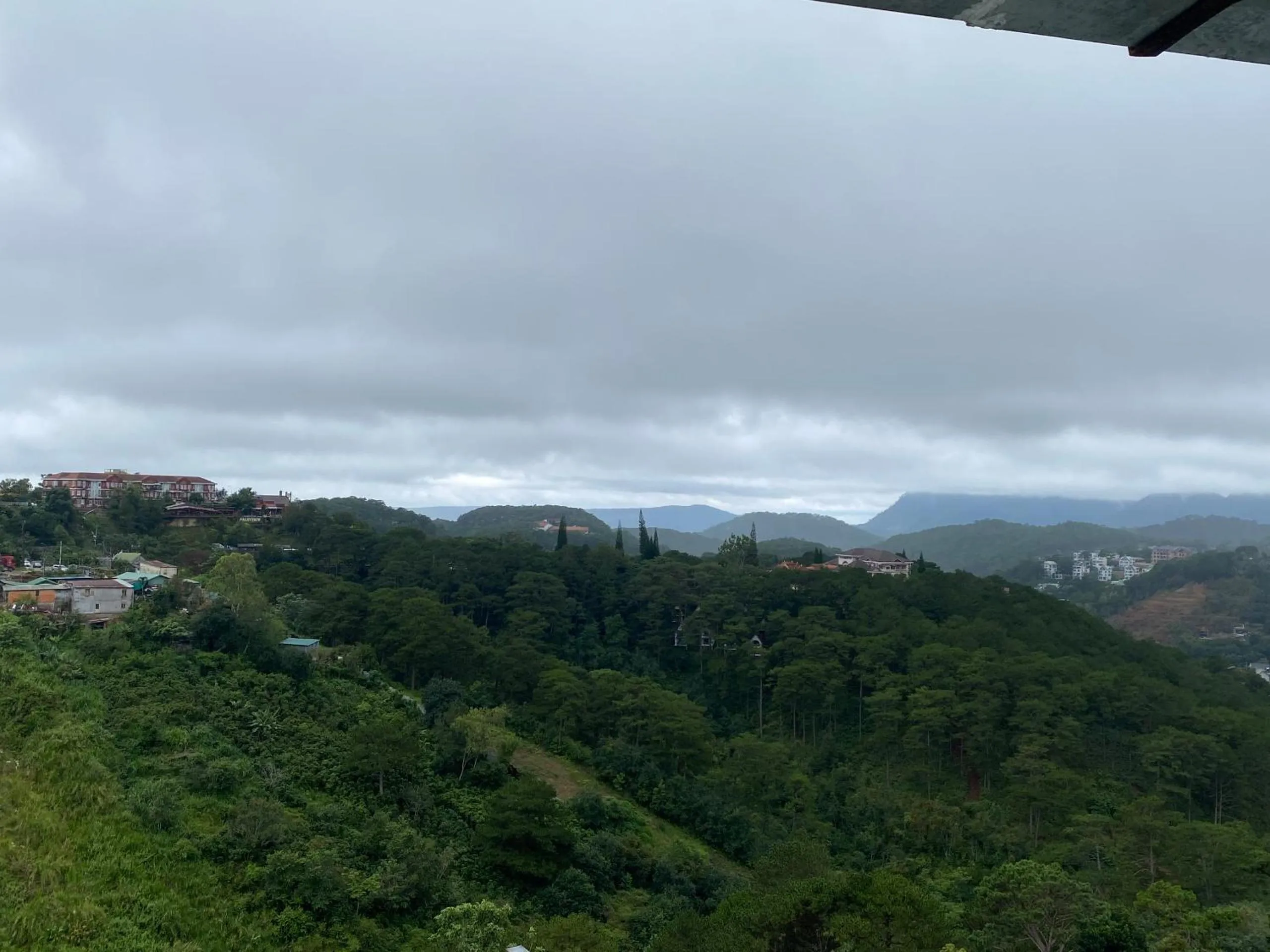 Mountain view in Lacami Dalat Hotel