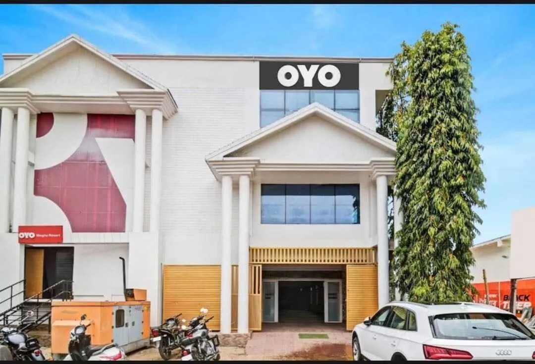 Facade/entrance in Collection O Megha Resort