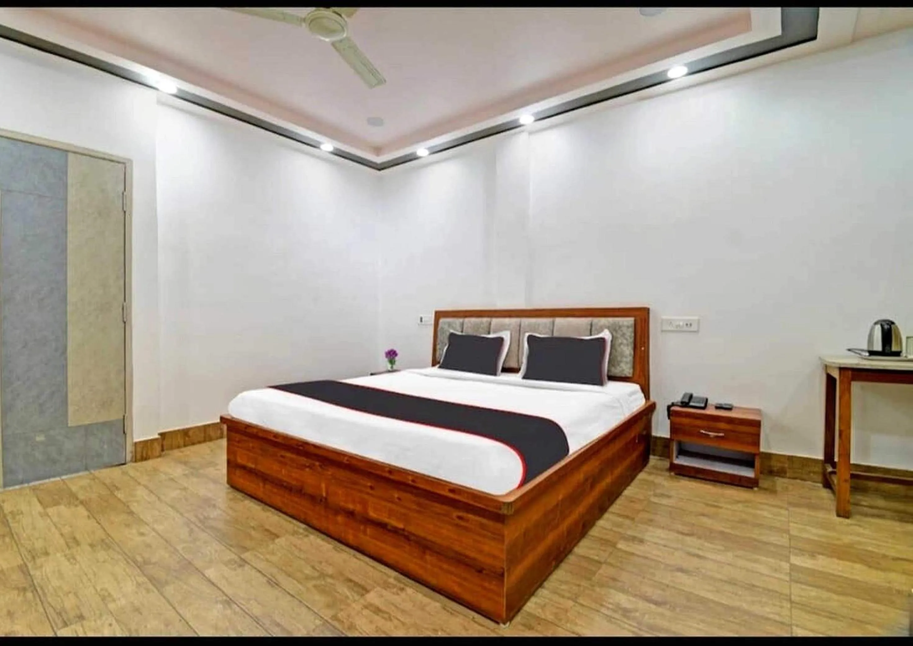 Bedroom in Collection O Megha Resort