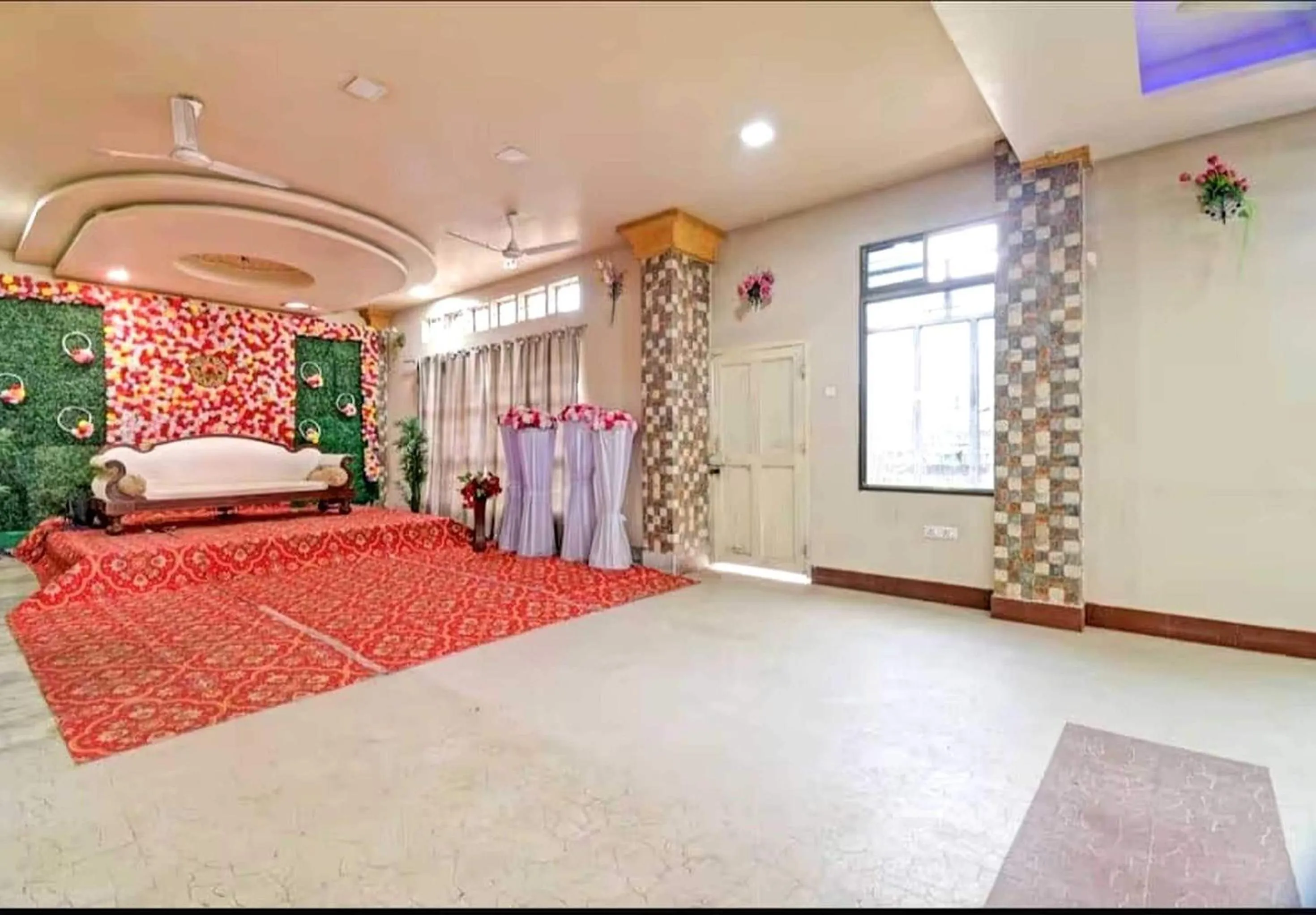 Bedroom in Collection O Megha Resort