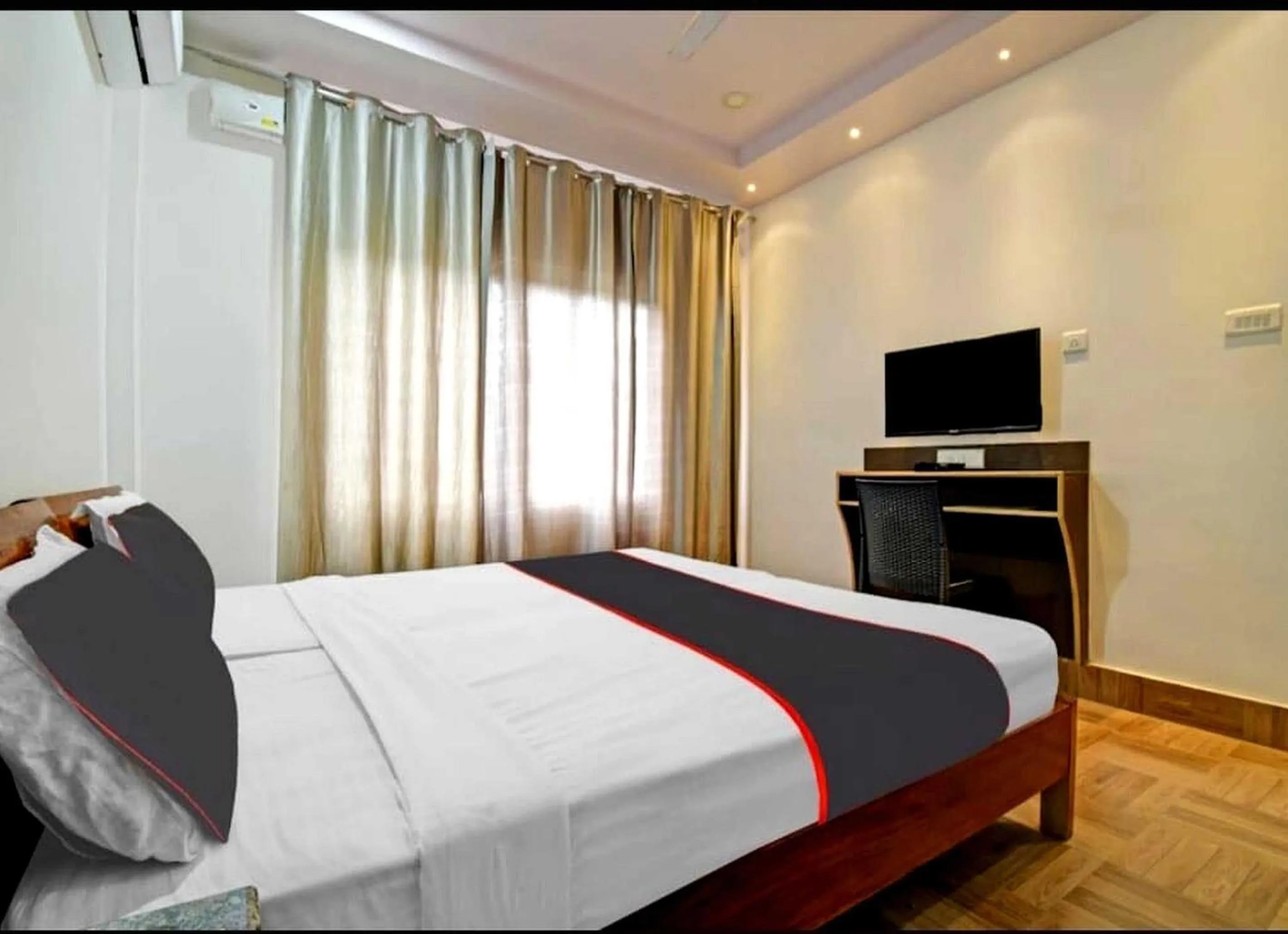 Bedroom in Collection O Megha Resort