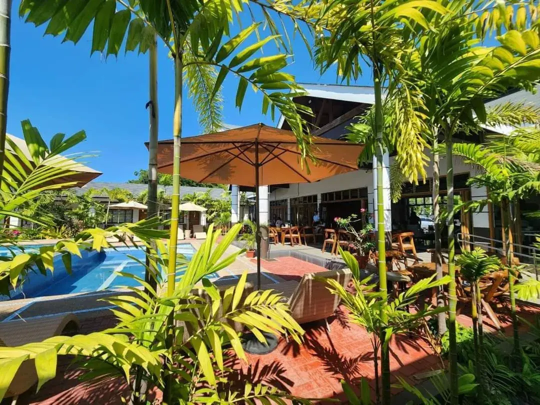 Pool view in Marand Beach Resort Pool view in Marand Beach Resort