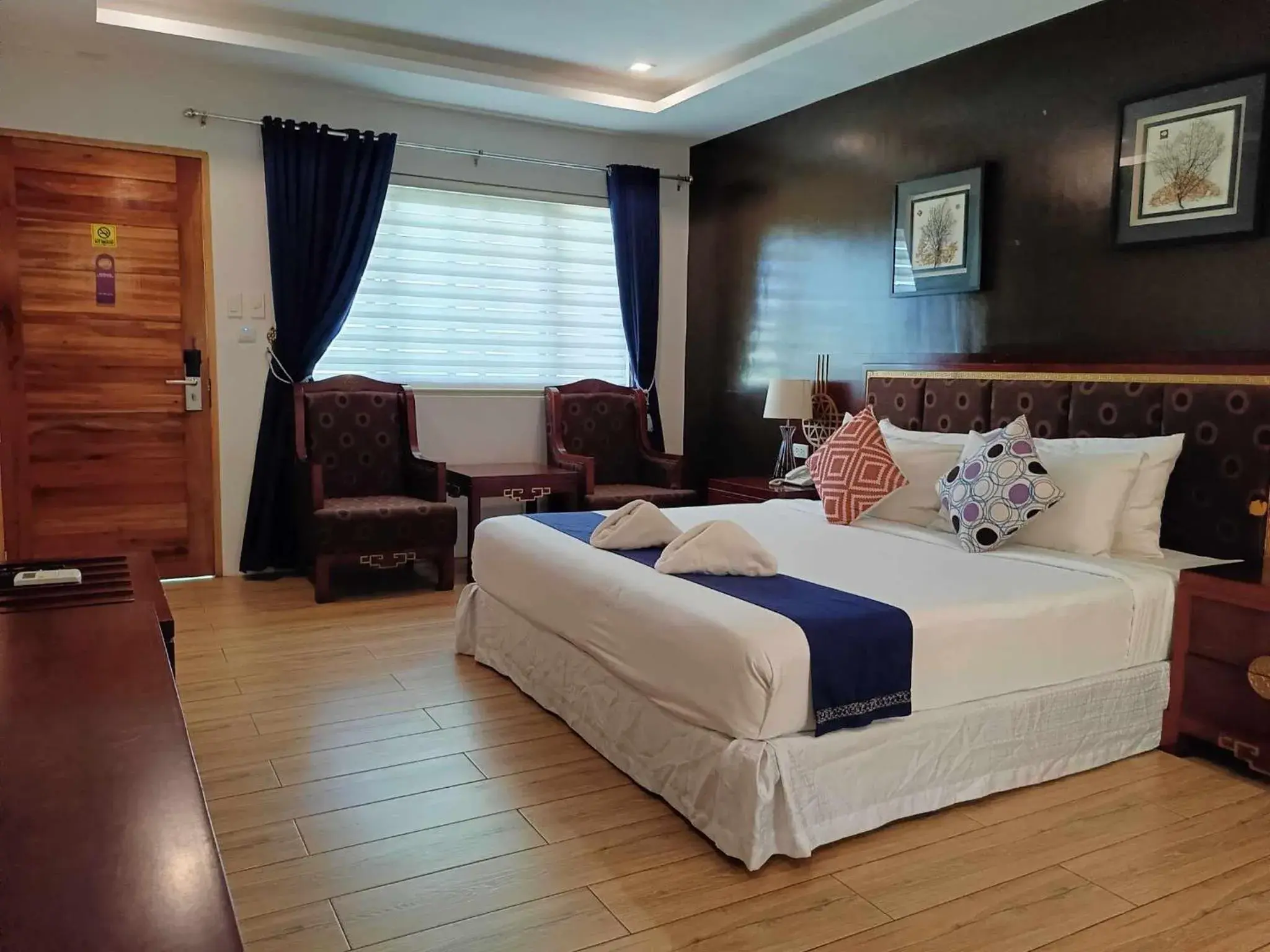 Bed in Marand Beach Resort Bed in Marand Beach Resort