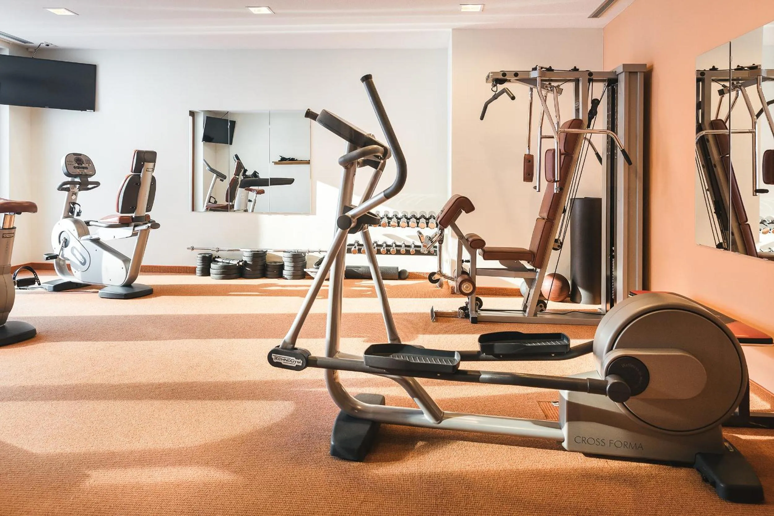 Fitness centre/facilities in Hotel Klausnerhof