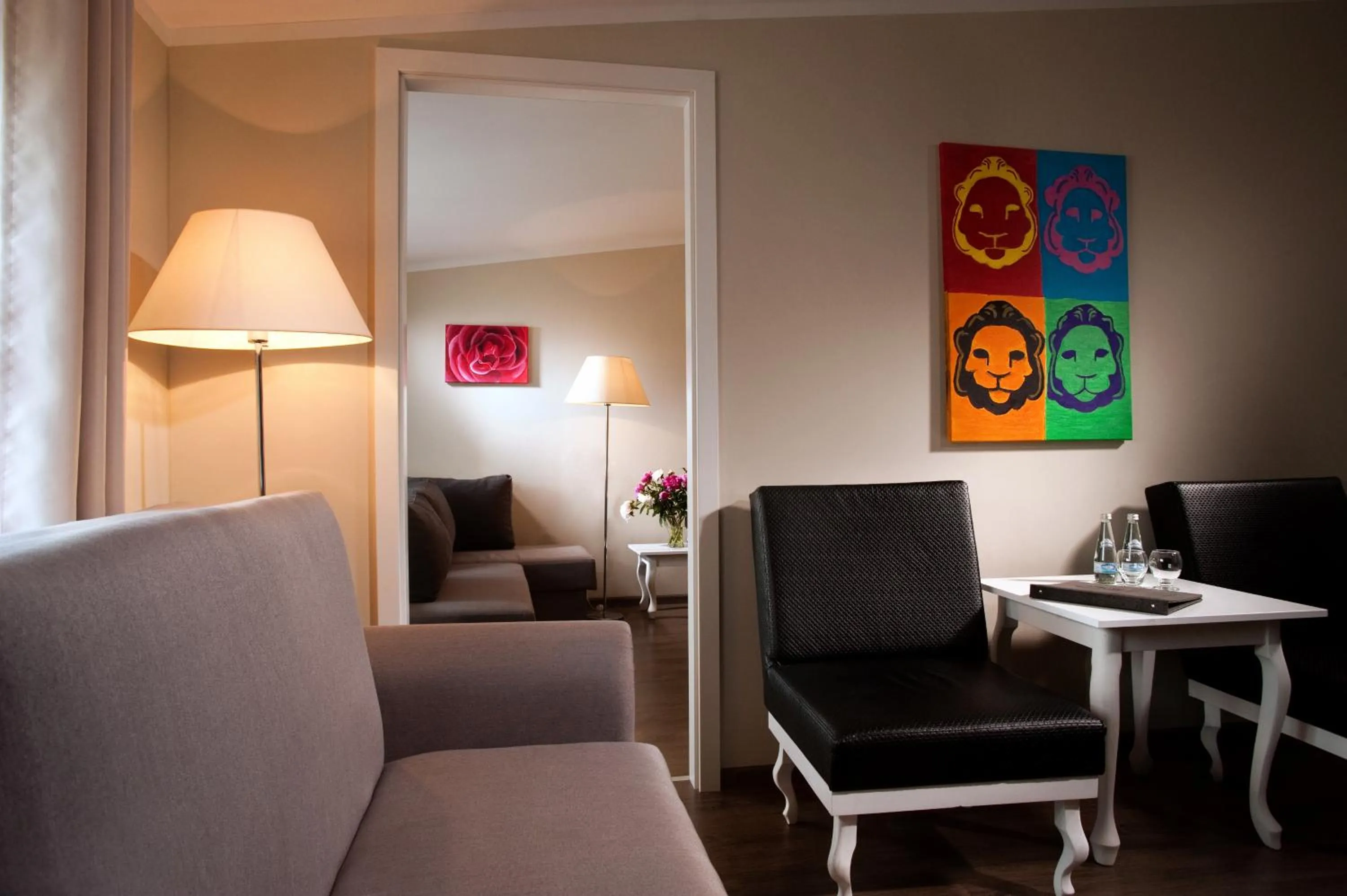 Bed in Leone Aparthotel