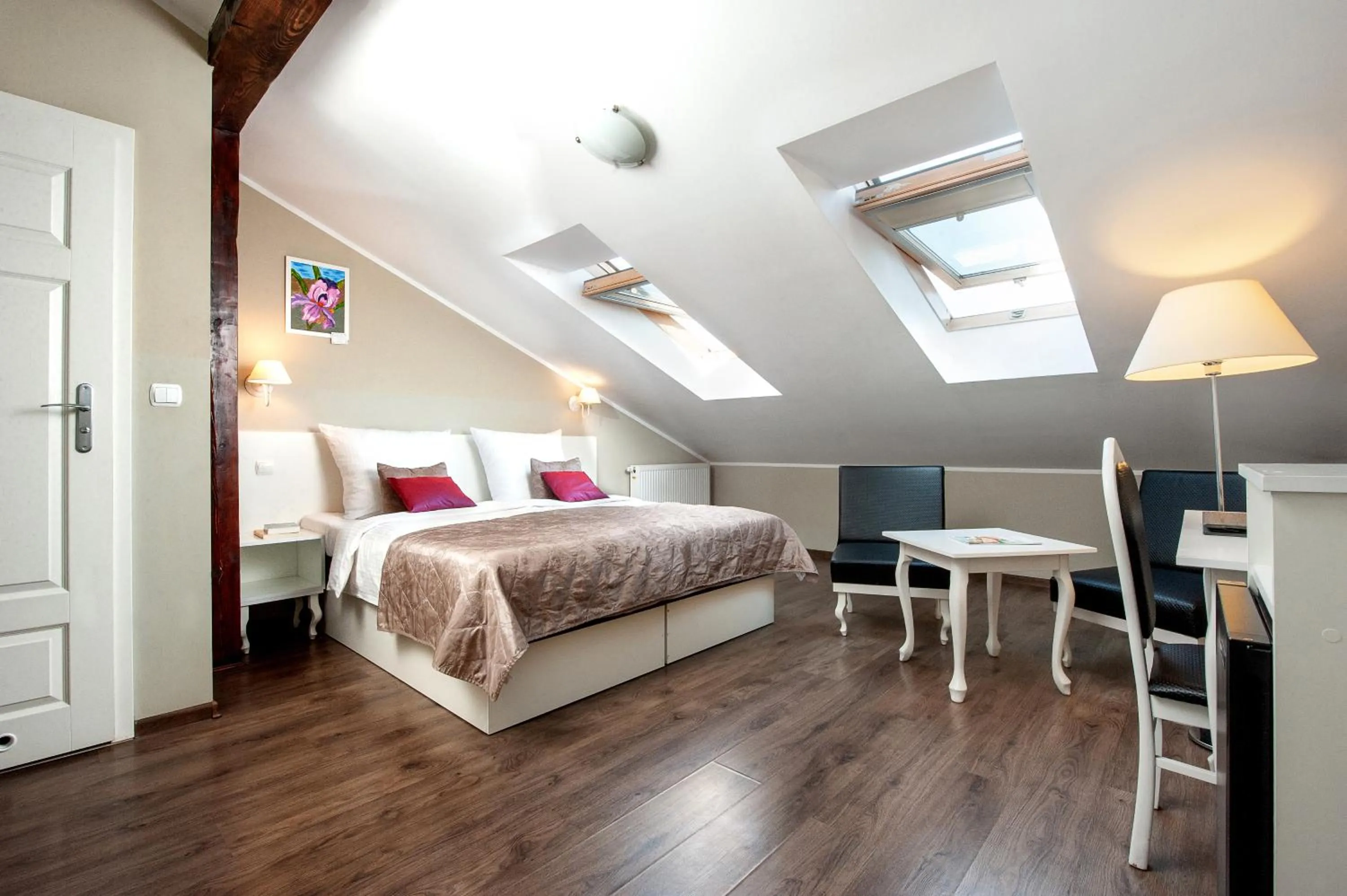 Bed in Leone Aparthotel